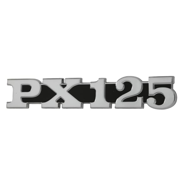 Image of Schriftzug PIAGGIO PX 125 Seitenhaube links 673234 für Vespa PX 125 2011