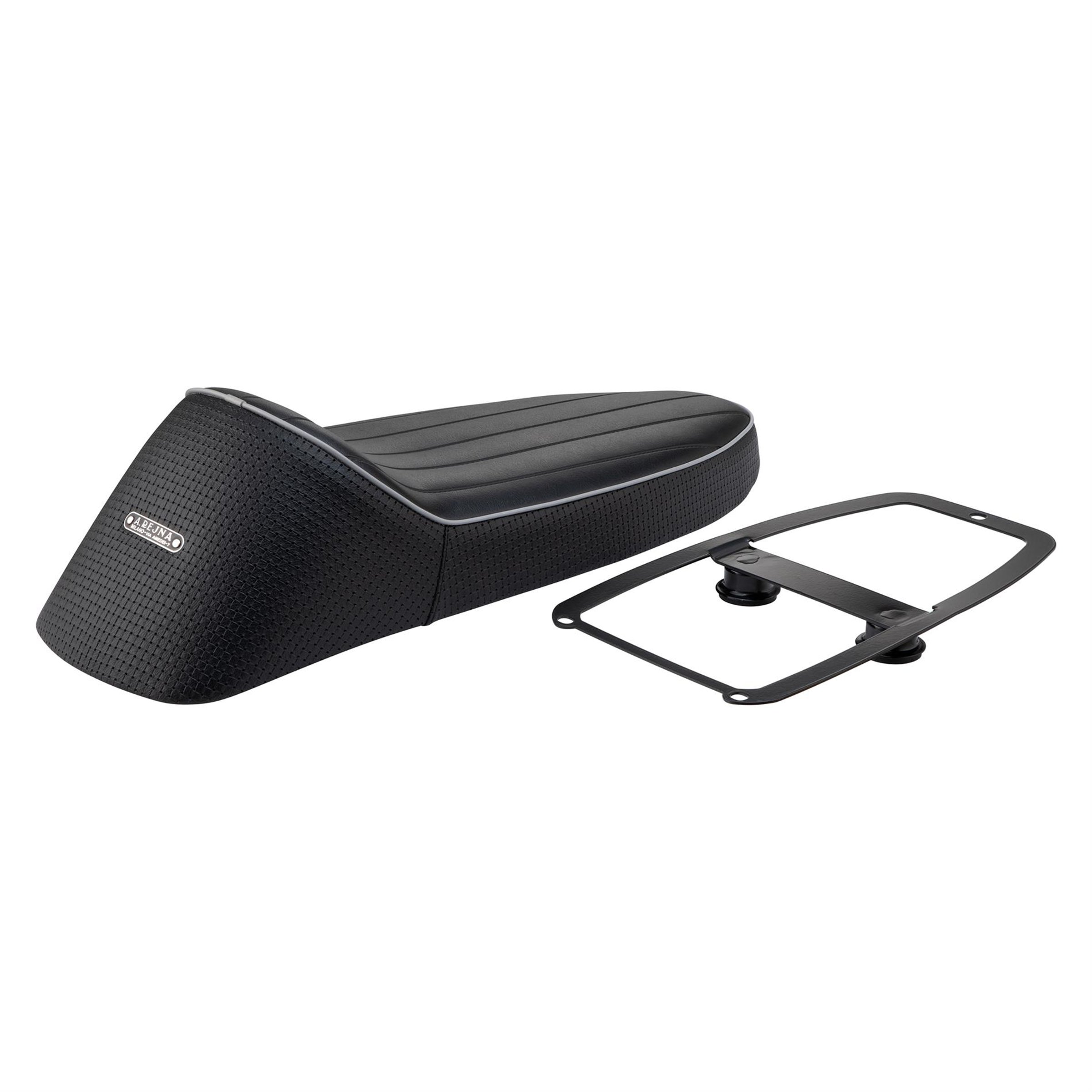 Image of Sportsitzbank TREZZI Ancelotti MKII schwarz abgesteppt für Vespa 50-125/PV/ET3 für Vespa 50-125/PV/ET3