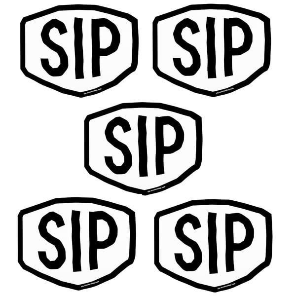 Image of Aufkleberset SIP Tape Logo
