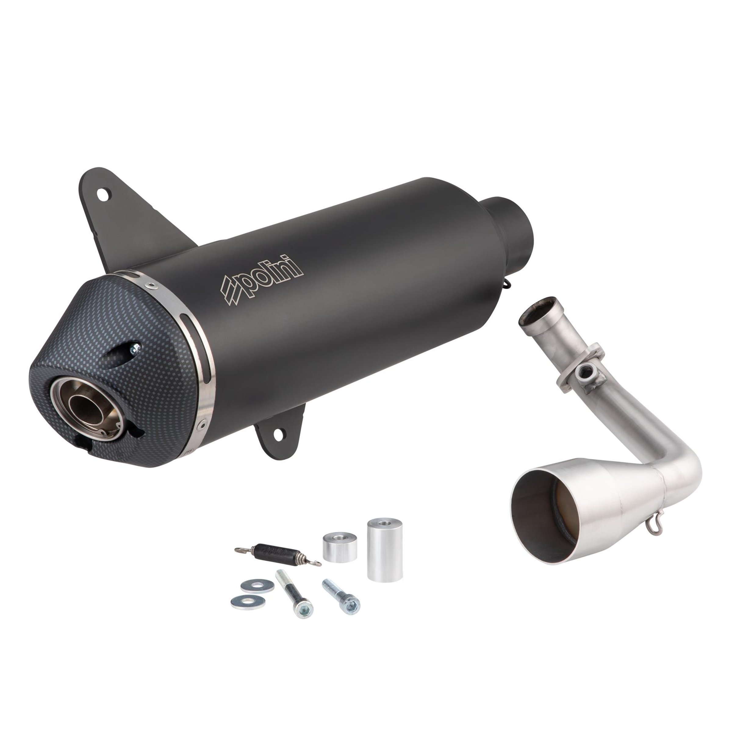 Image of Rennauspuff POLINI SLIP-ON 190.0077 für Vespa GTS/GTS Super/GTV 300ccm HPE (`20-) für Vespa GTS/GTS Super/GTV 300ccm HPE (`20-)