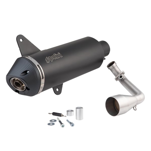 Image of Rennauspuff POLINI SLIP-ON 190.0077 für Vespa GTS/GTS Super/GTV 300ccm HPE (`20-)