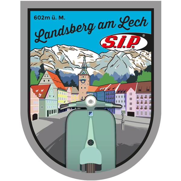Image of Passaufkleber SIP mit Motiv Landsberg