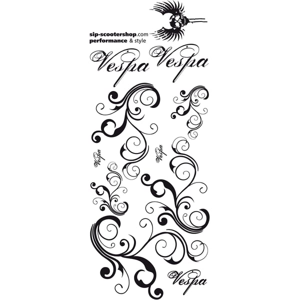 Image of Aufkleberdekorset SIP mit Motiv "Ornament II"