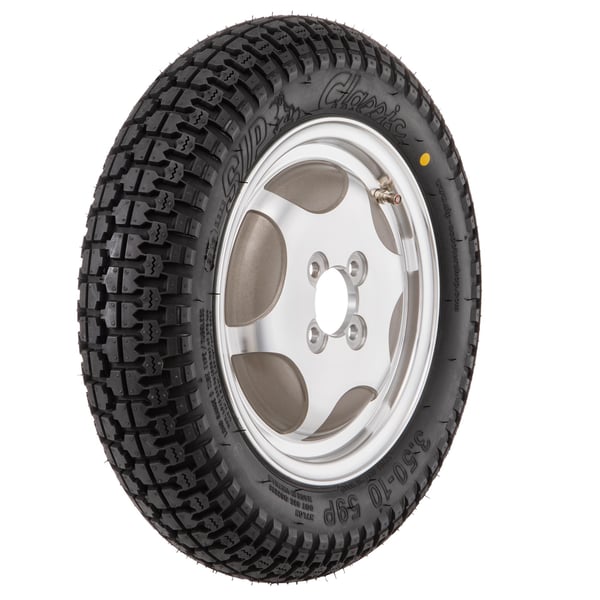 Image of Komplettrad SIP Classic 3.50-10 59P TL/TT für Vespa 150 T2/T3/150 GS VS1-4T/(D)