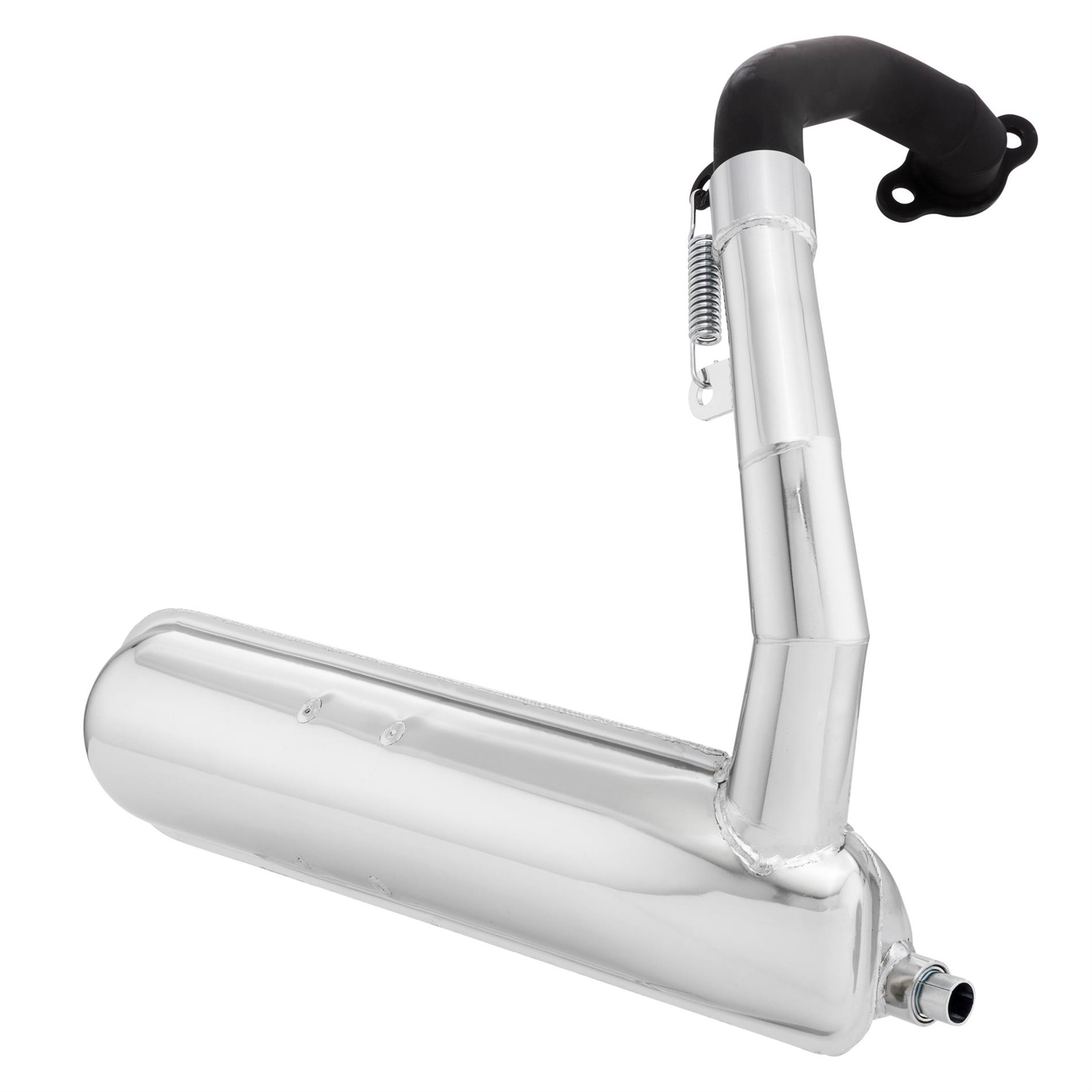 Image of Rennauspuff SIP Road Banane, Material: Stahl chrom für Vespa PK50/S/SS/XL/XL2/XLS/HP/FL/N/Rush für Vespa PK50/S/SS/XL/XL2/XLS/HP/FL/N/Rush