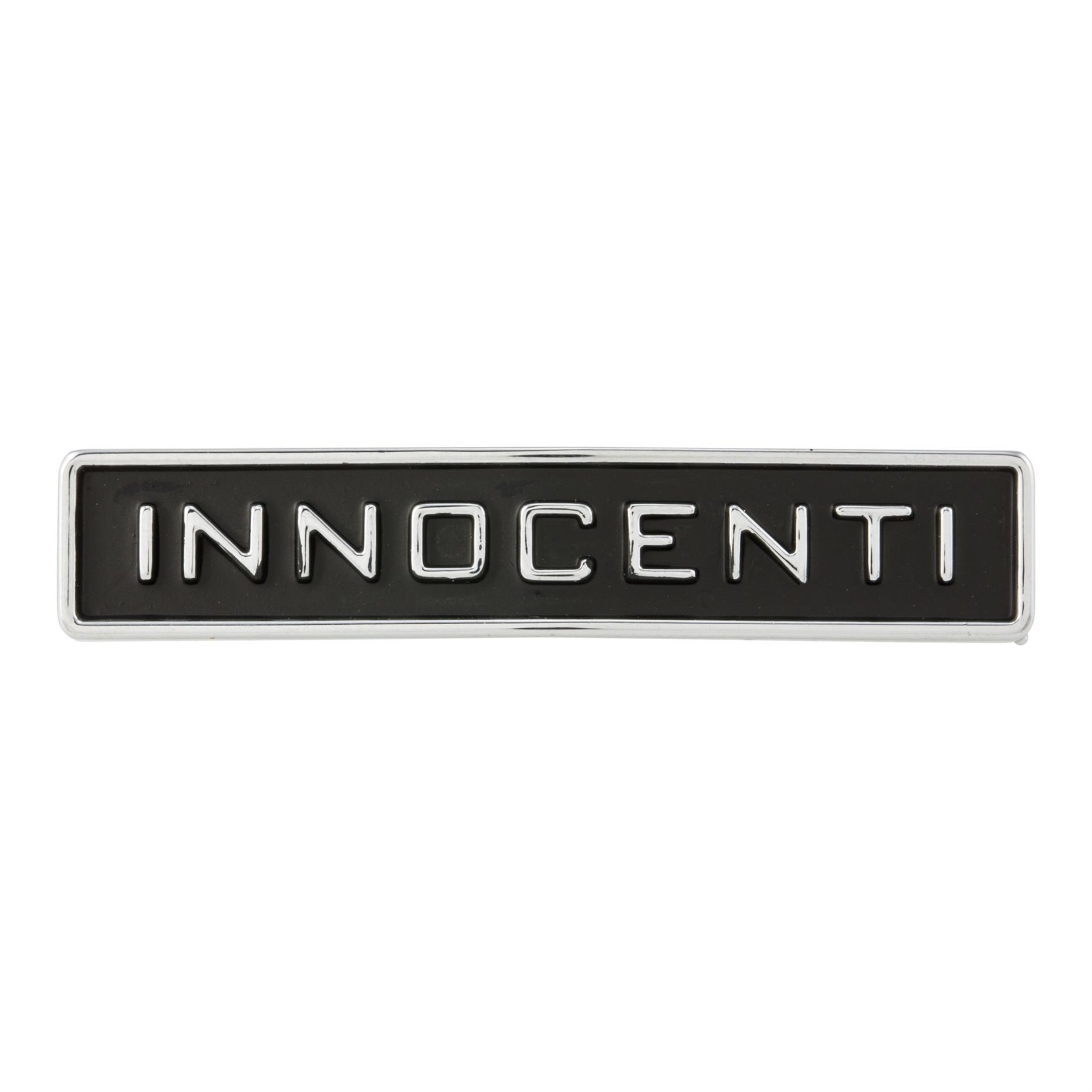 Image of Schriftzug "INNOCENTI" Heck 22055093 für Lambretta DL/GP 125-200ccm für Lambretta DL/GP 125-200ccm