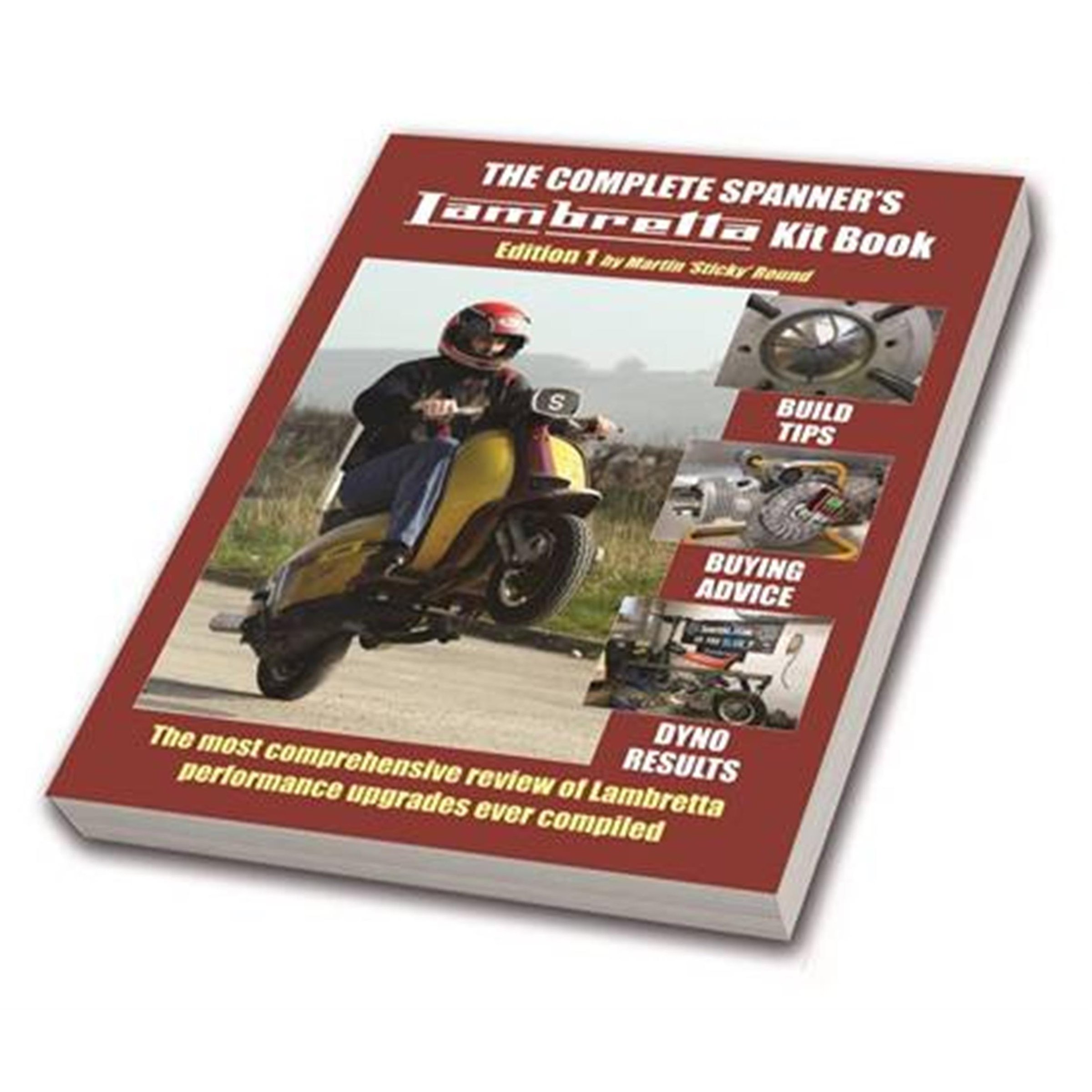 Image of Handbuch The complete Spanner's LAMBRETTA Kit Book Third Edition 1 by Martin 'Sticky'Round