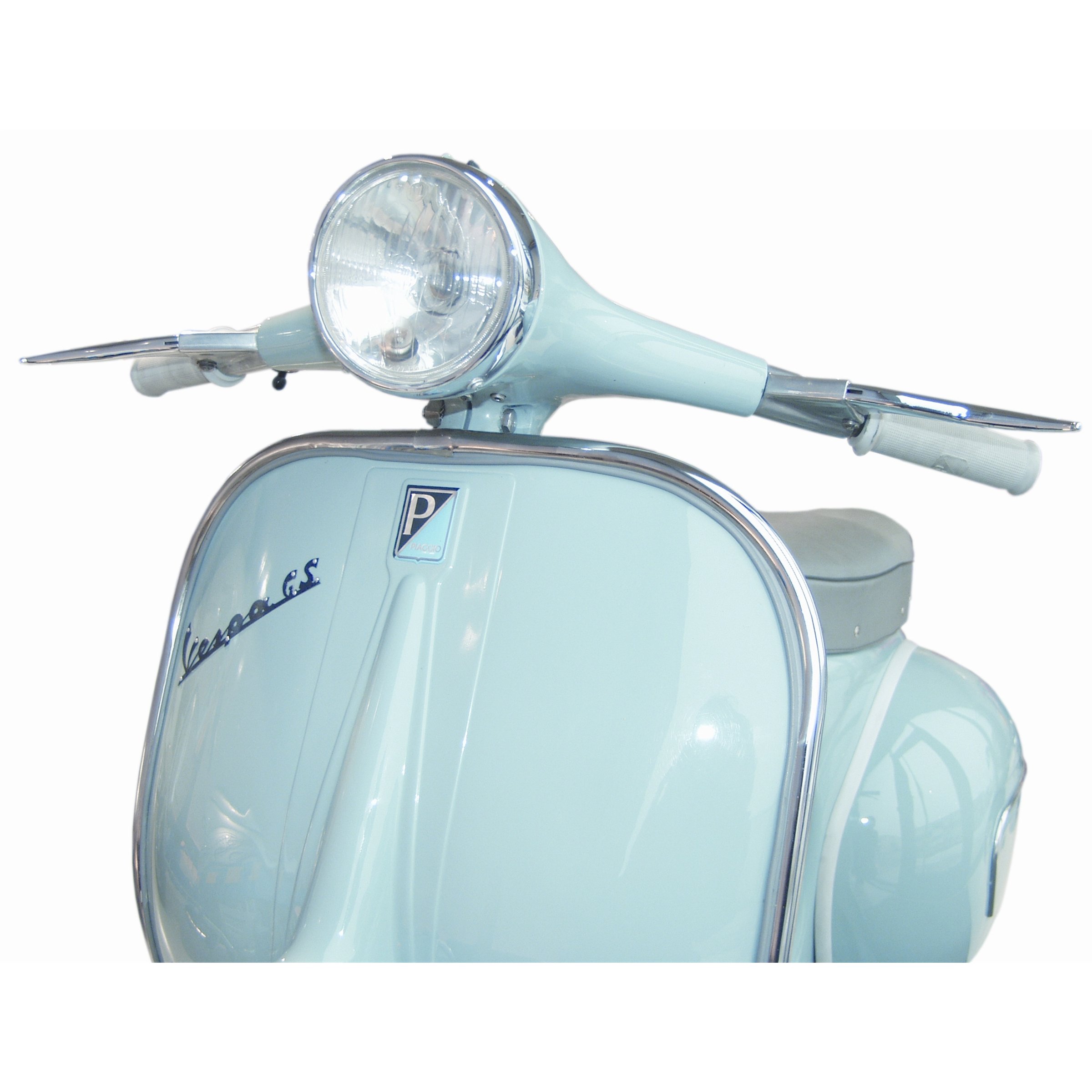 Image of Monoschlitzrohr Beinschild CUPPINI 56743 - 56744 für Vespa 160 GS für Vespa 160 GS
