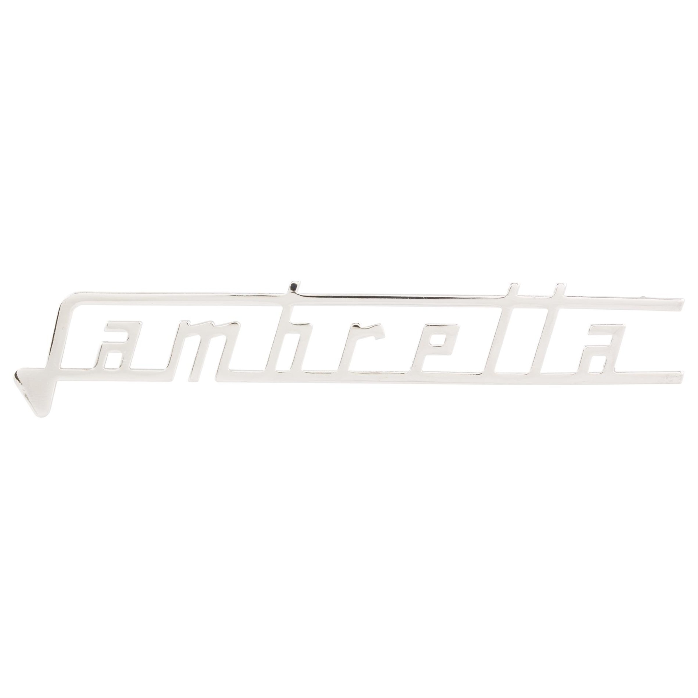 Image of Schriftzug Lambretta Beinschild 19650170 für Lambretta 125 LI Special/150 LI Special/SX/200 SX für Lambretta 125 LI Special/150 LI Special/SX/200 SX