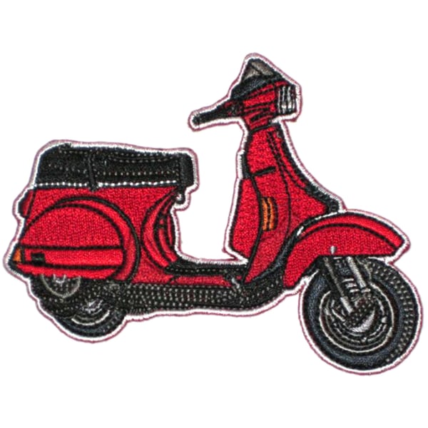 Image of Aufnäher mit Motiv Vespa T5 Motorroller