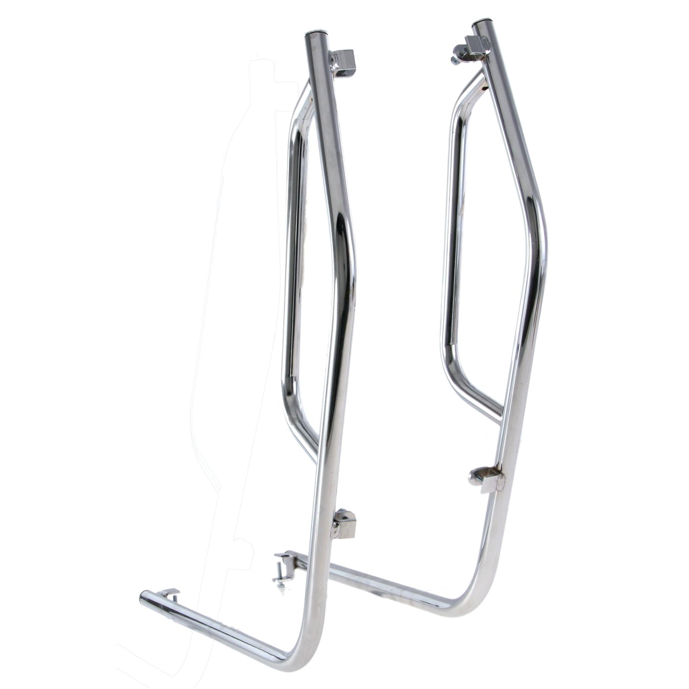Image of Sturzbügel Beinschild CUPPINI Traveller für Vespa P80-150X/P200E/PX80-200E/Lusso/T5 für Vespa P80-150X/P200E/PX80-200E/Lusso/T5