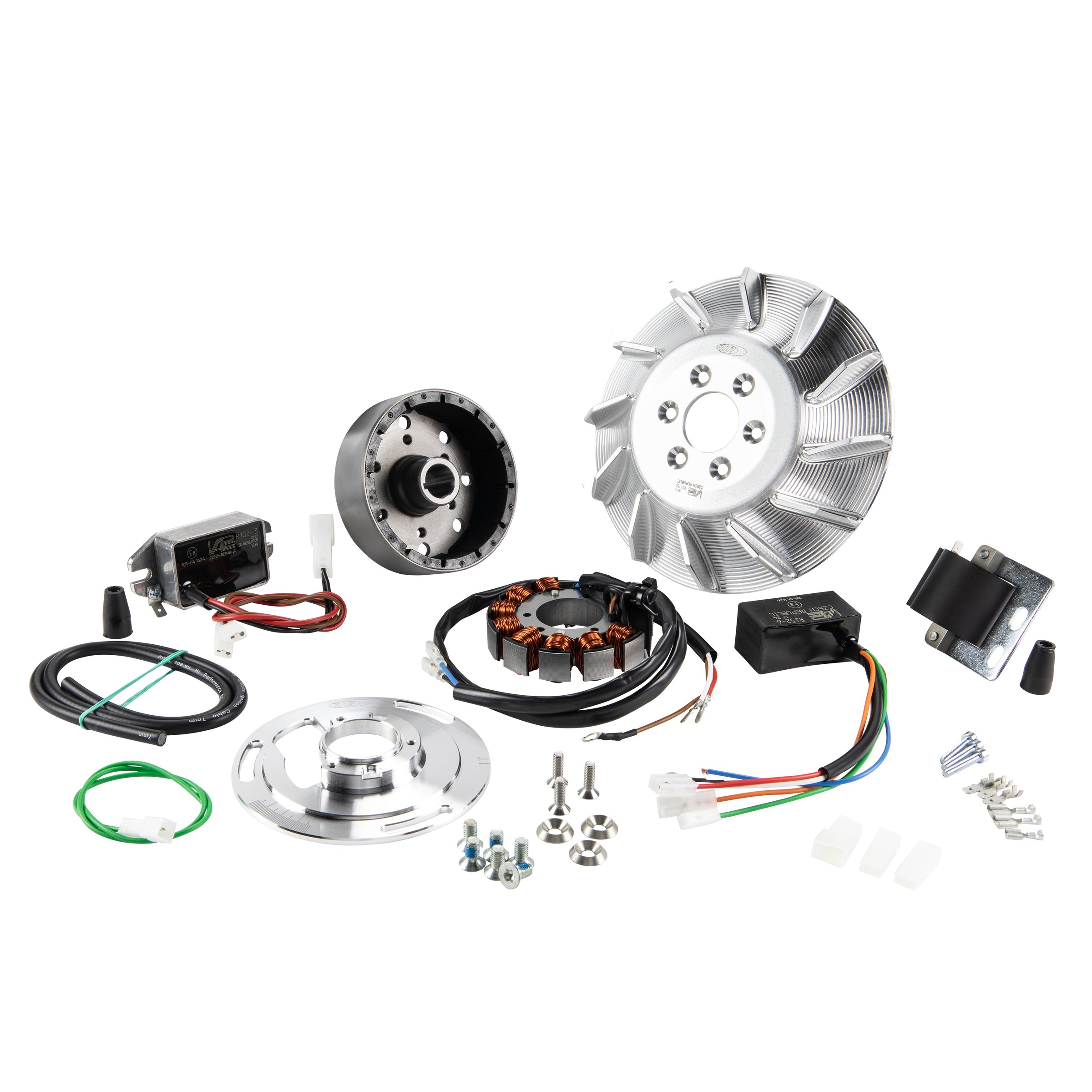 Image of Zündung SIP PERFORMANCE by VAPE Touring 12V DC für Vespa 125 GTR 2°/TS 2°/150 Sprint V 2°/Super 2°/200 Rally 2°/PX80-200/PE/Lusso/Cosa für Vespa 125 GTR 2°/TS 2°/150 Sprint V 2°/Super 2°/200 Rally 2°/PX80-200/PE/Lusso/Cosa