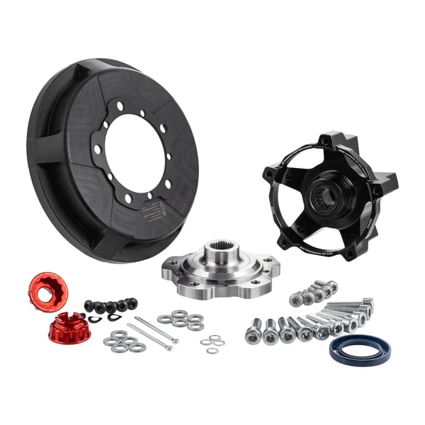 Image of Umrüstkit Radnabe SIP PERFORMANCE ET30 5/86 vorne & hinten Umrüstung auf 10" ZIP Felge/Felgenstern für Vespa PX80-200 E Lusso/'98/MY/T5/Cosa/LML Star 2T/4T