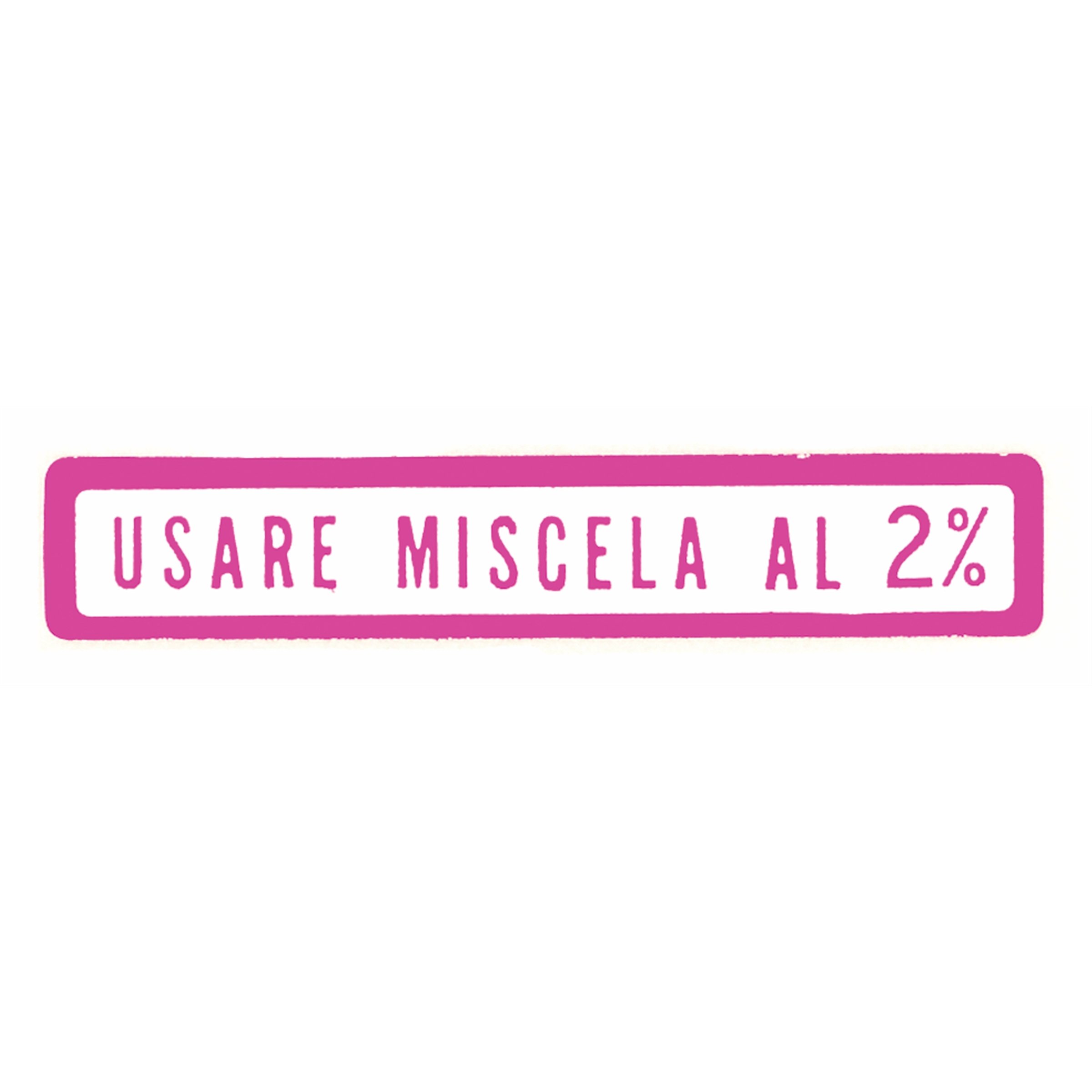 Image of Aufkleber mit Motiv Usare Miscela al 2% für Vespa 50-125/PV/ET3/ 125 GT/GTR/Super/TS/150 Sprint/V/Super/Rally/PX/PE für Vespa 50-125/PV/ET3/ 125 GT/GTR/Super/TS/150 Sprint/V/Super/Rally/PX/PE
