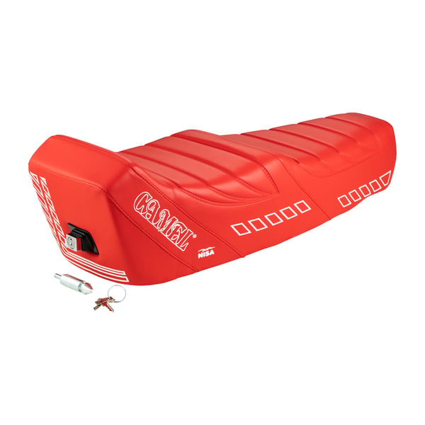Image of Sitzbank NISA "Camel" rot für Vespa 50-125/PV/ET3