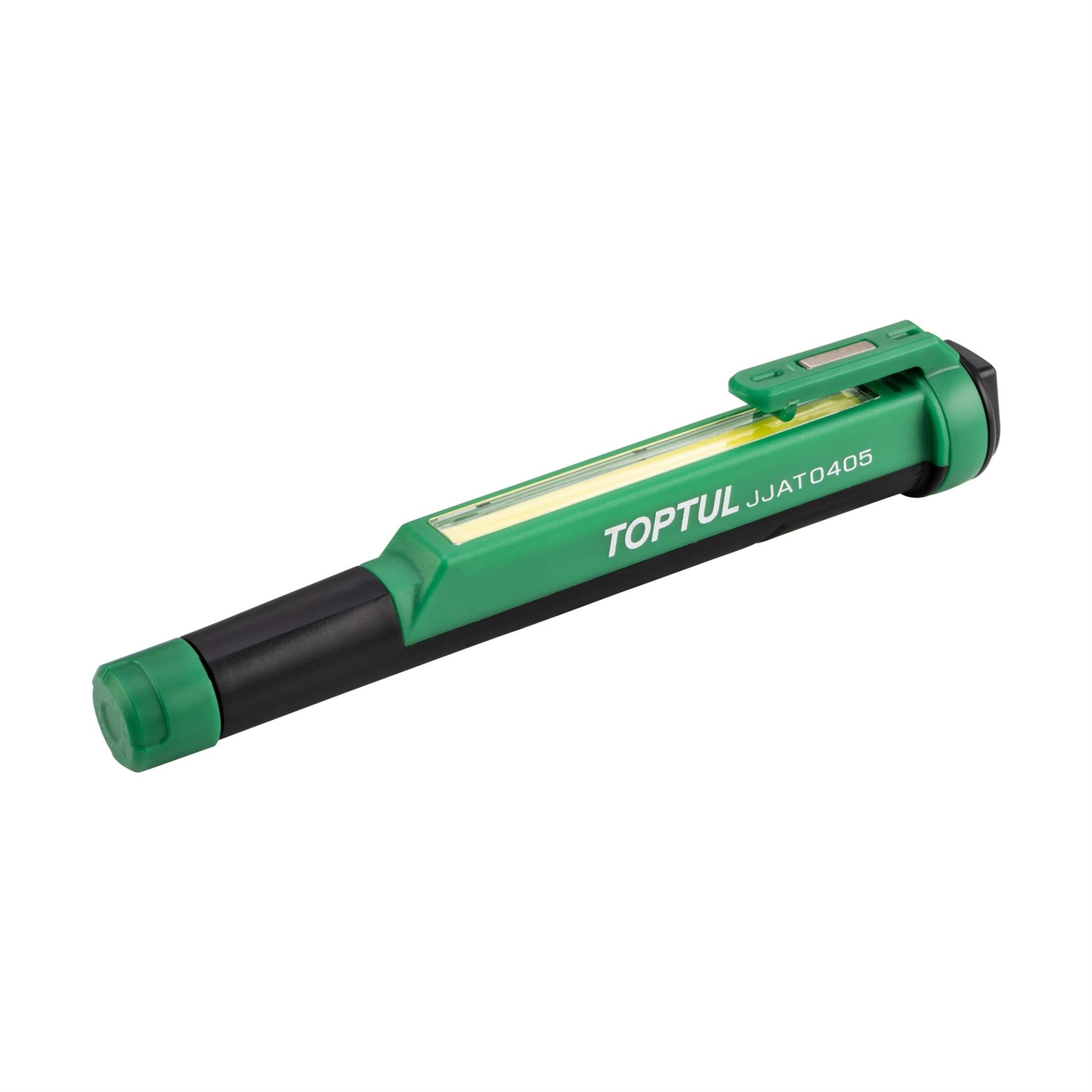 Image of Arbeitslampe TOPTUL COB/LED schwarz/grün