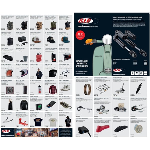 Image of Flyer SIP Newsflash Spring 2024 für LAMBRETTA