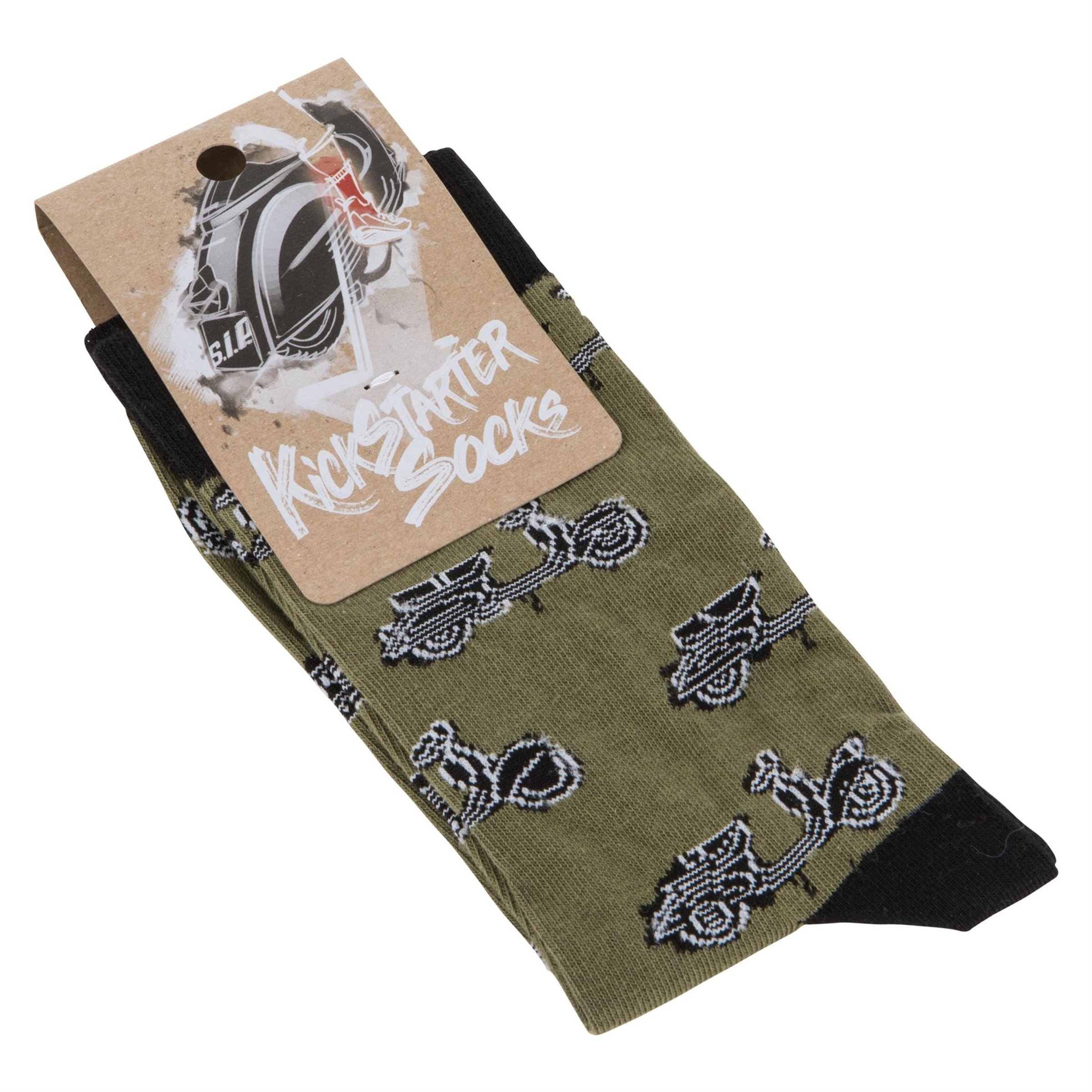 Image of Socken SIP mit Motiv Vespa Motorroller Größe: 36-40 Unisex Unisex Unisex