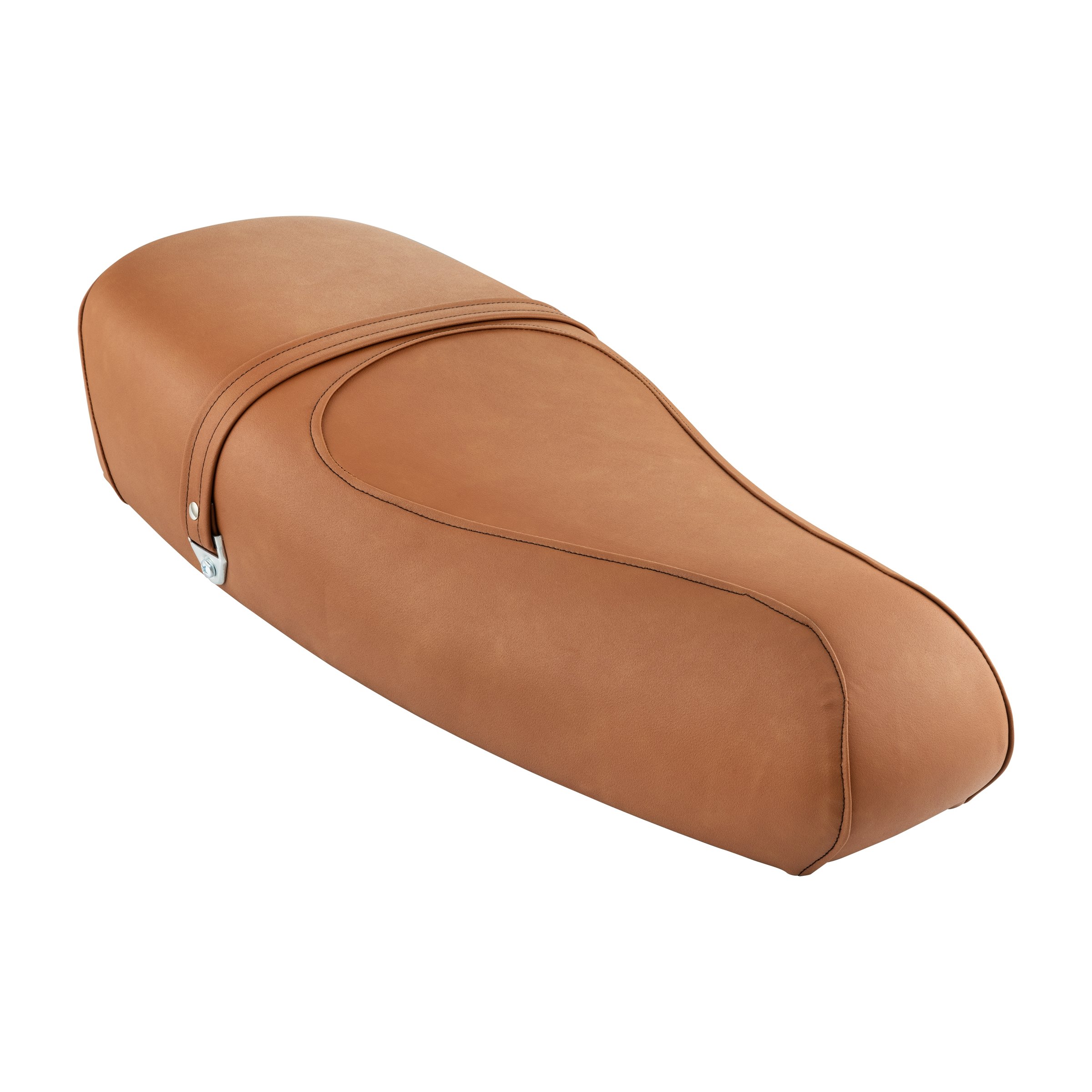 Image of Sitzbank DIEFFE braun, orangebraun RAL 8023 für Vespa PX 2011 für Vespa PX 2011
