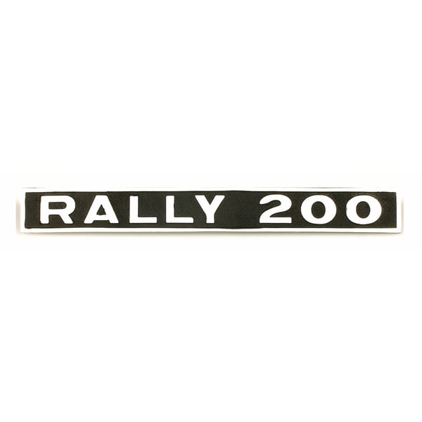 Image of Schriftzug "RALLY 200" Heck hinten für Vespa 200 Rally VSE1T -> 10824