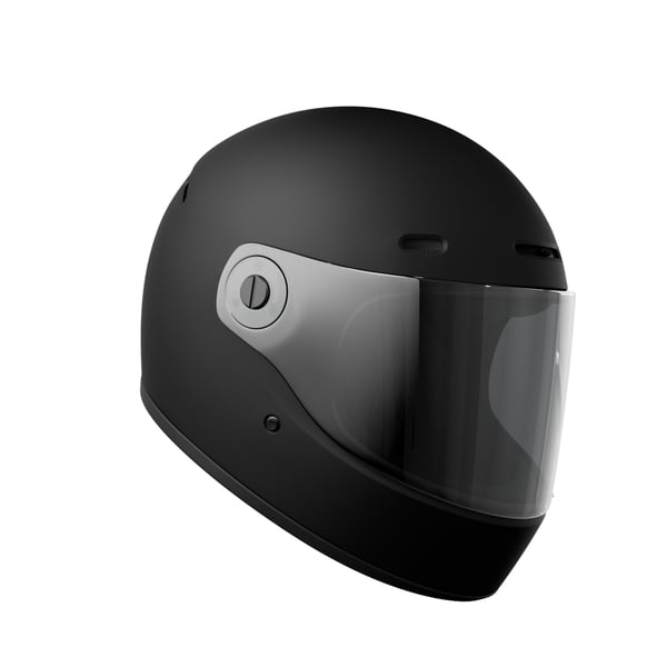 Image of Helm JOHN DOE ONE, schwarz matt, Gr. L, 59-60cm Integralhelm