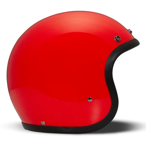 Image of Helm DMD RETRO, rot glänzend, Gr. XS, 54cm Jethelm
