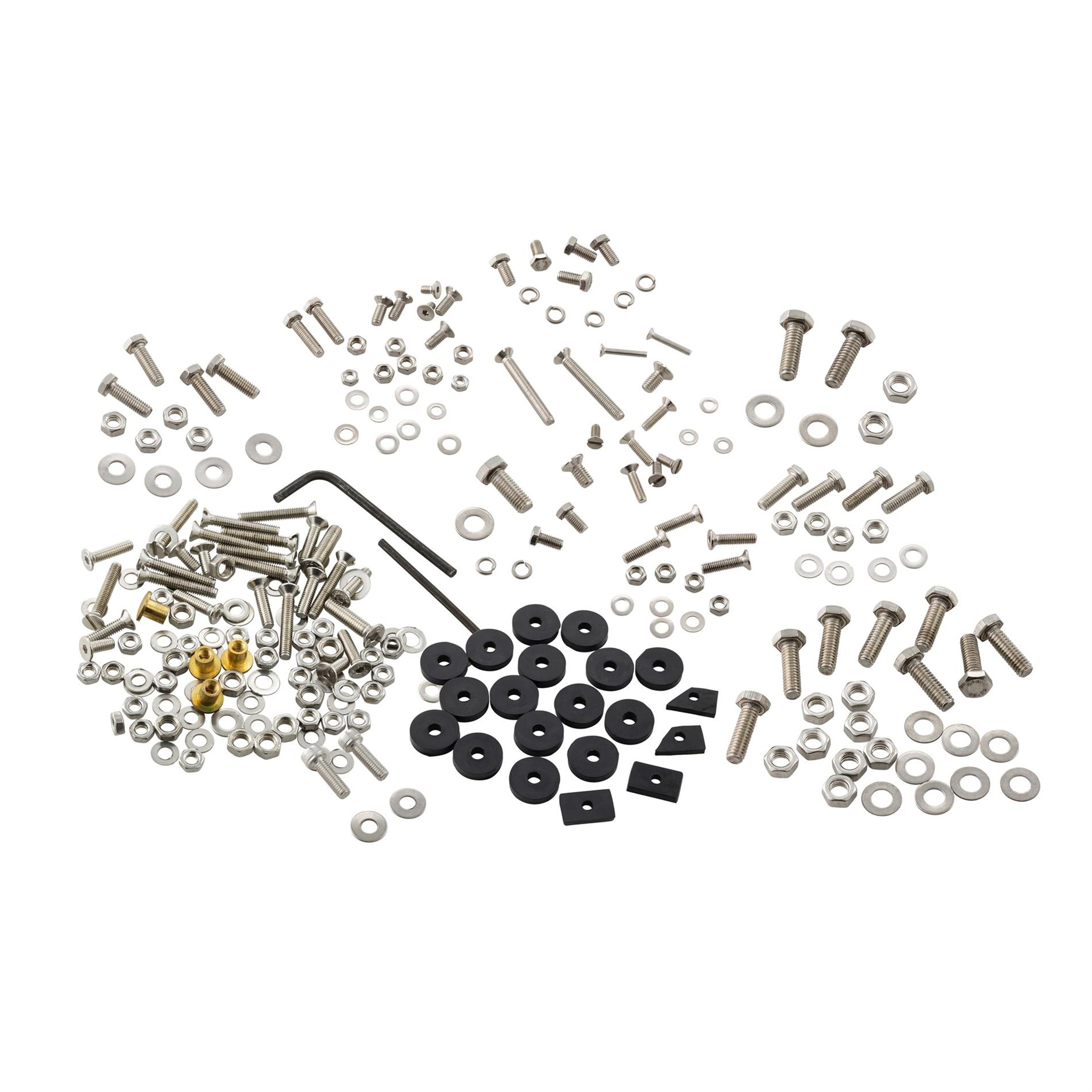Image of Schrauben Kit Rahmen für Lambretta 125 LI 1°-2°/150 LI 1°-2°/175 TV 2° für Lambretta 125 LI 1°-2°/150 LI 1°-2°/175 TV 2°