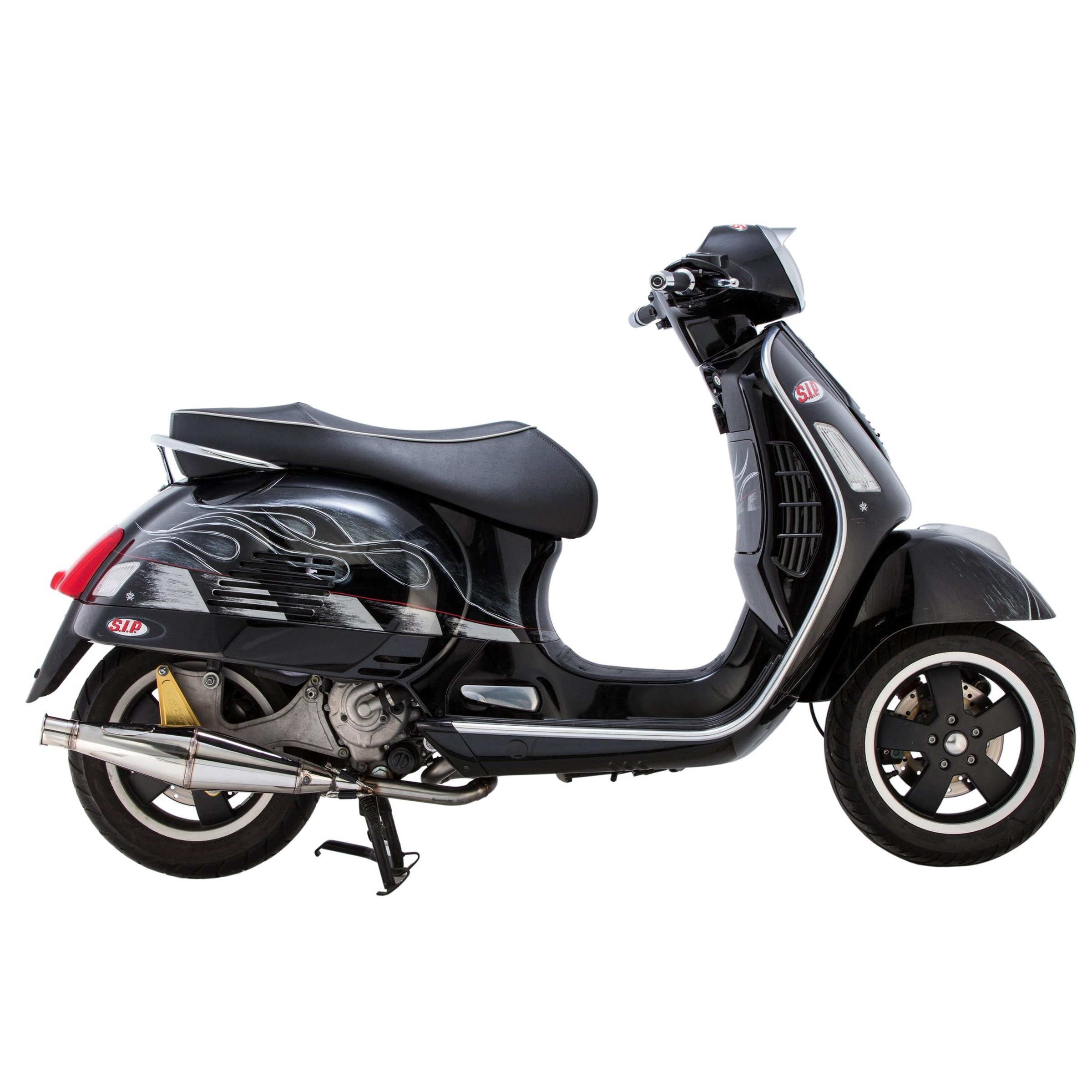 Image of Rennauspuff PM 80 für Vespa GTS/GTS Super/GTV/GT 60 125-300ccm i.e., 4T, LC für Vespa GTS/GTS Super/GTV/GT 60 125-300ccm i.e., 4T, LC