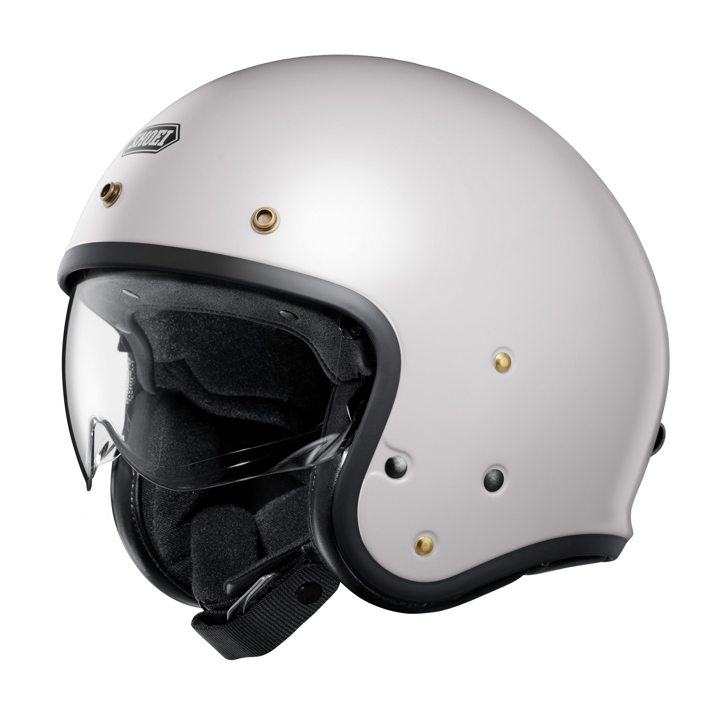 Image of Helm SHOEI J.O2, weiß glänzend, Gr. XL, 61-62cm Jethelm Jethelm