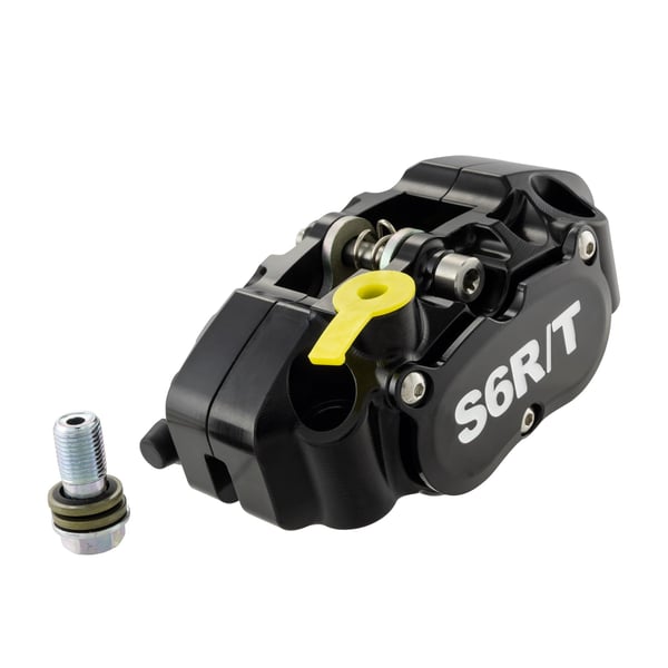 Image of Bremszange Stage6 R/T MK2 RADIAL, für GRIMECA Scheibenbremse Classic NT/PX'98/MY 20mm mit Achsaufnahme Radial 82mm, vorne für Vespa 50-125/PV/ET3/PK/S/SS/XL/XL2/125 VNA -TS/150 VBA-Super/Rally/PX/PE/T5/Cosa