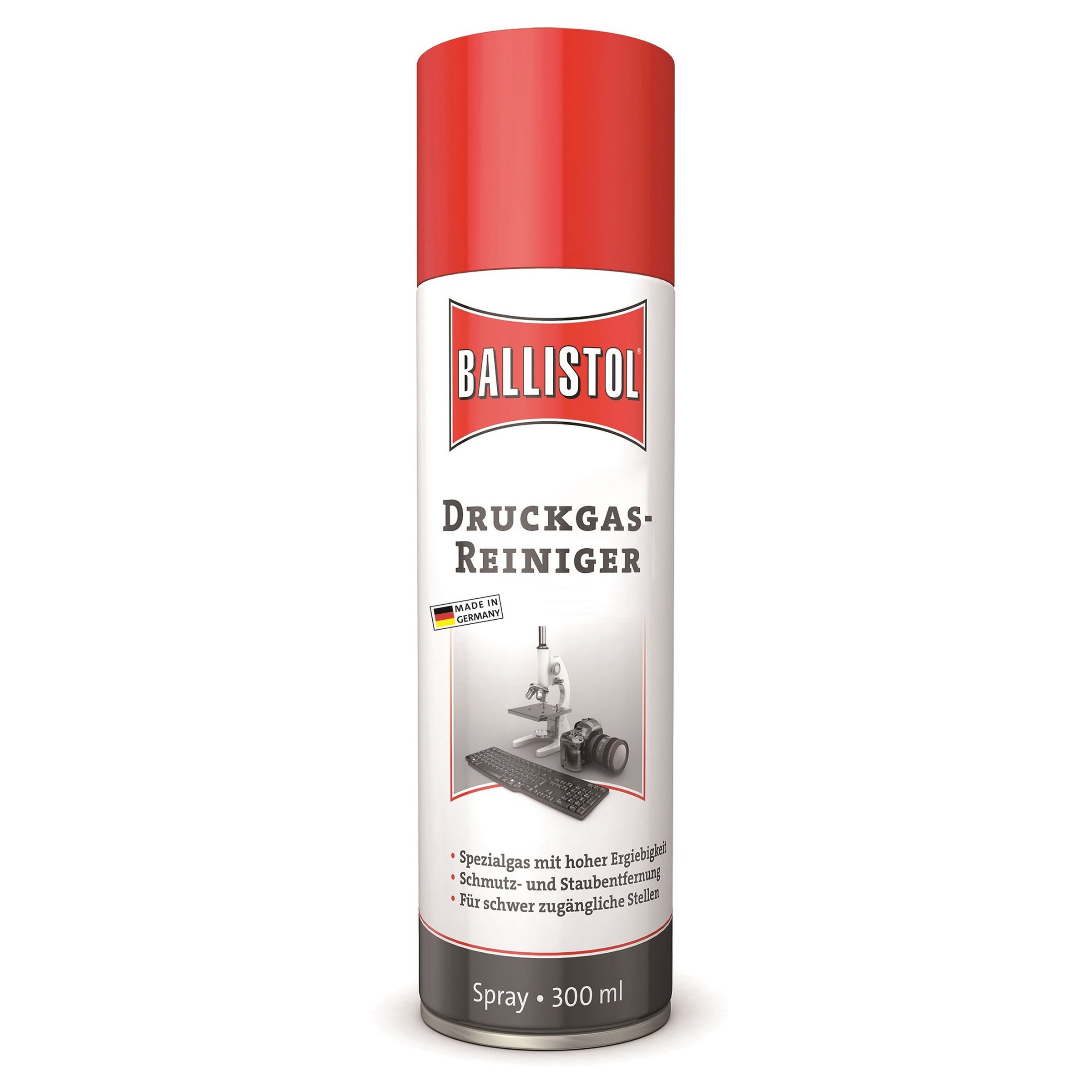 Image of Druckgasreiniger BALLISTOL 25287 für Schmutz- und Staubentfernung sowie schwer zugängliche Stellen für Schmutz- und Staubentfernung sowie schwer zugängliche Stellen