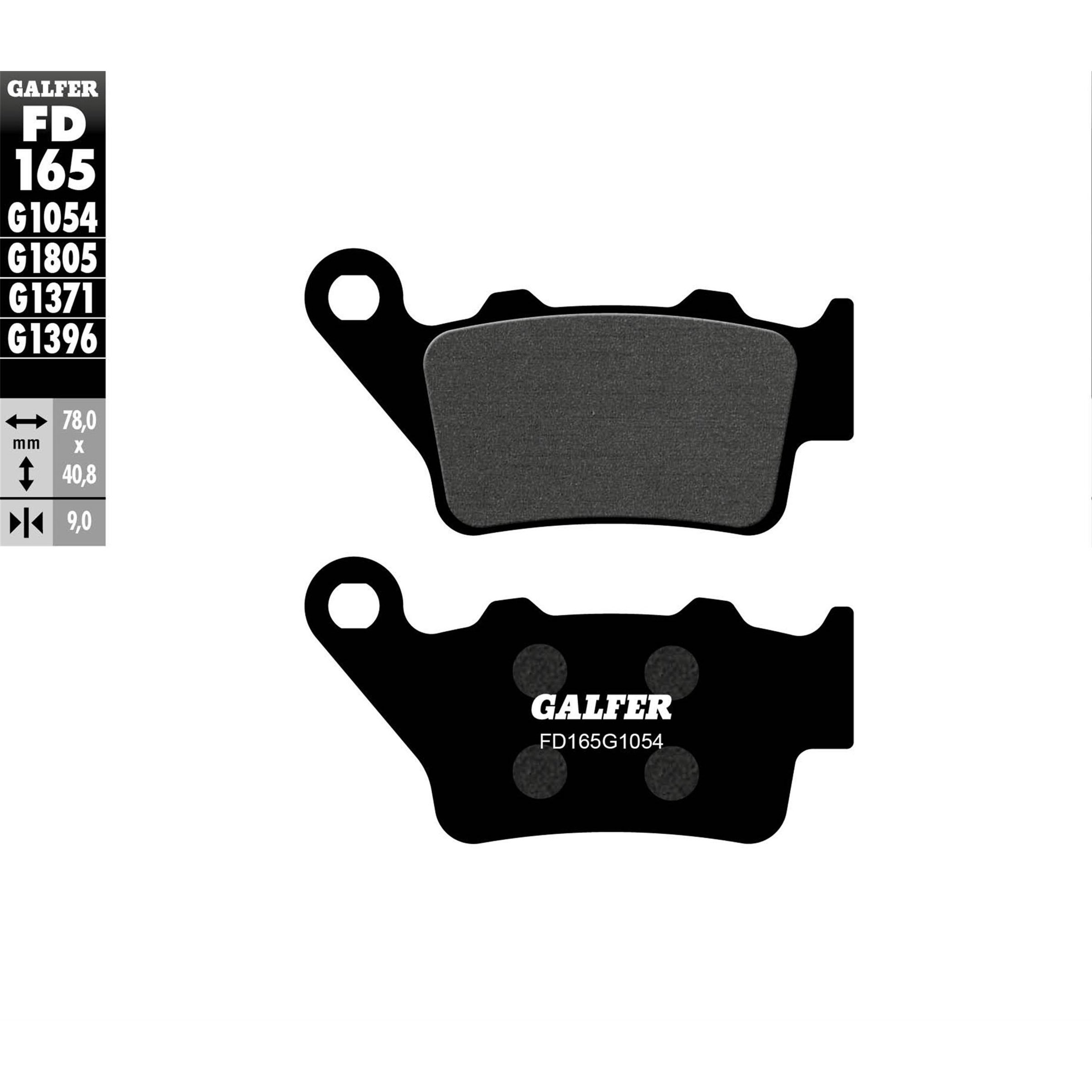 Image of Bremsbeläge GALFER S42 Scooter