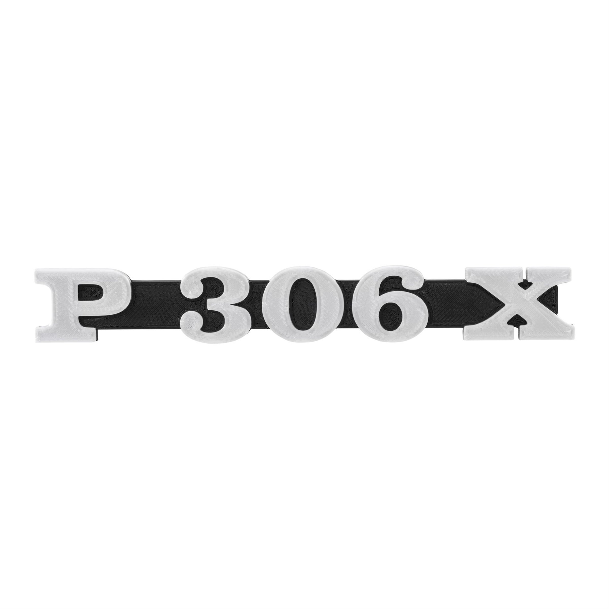 Image of Schriftzug V.TEC P306X Seitenhaube links für Vespa P80-150X/P200E für Vespa P80-150X/P200E