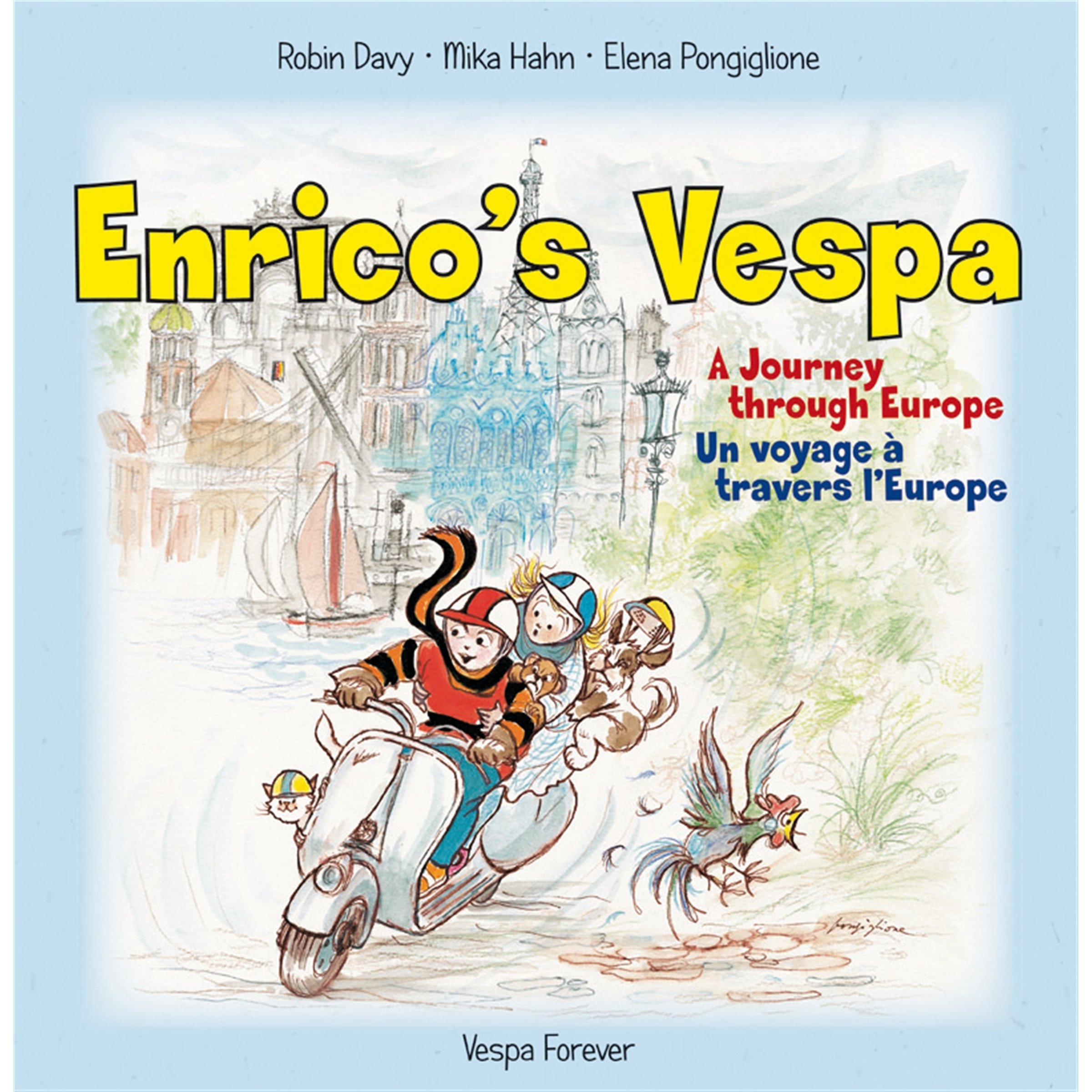 Image of Buch "Enrico's Vespa" Vespa Kinderbuch von Elena Pongiglione