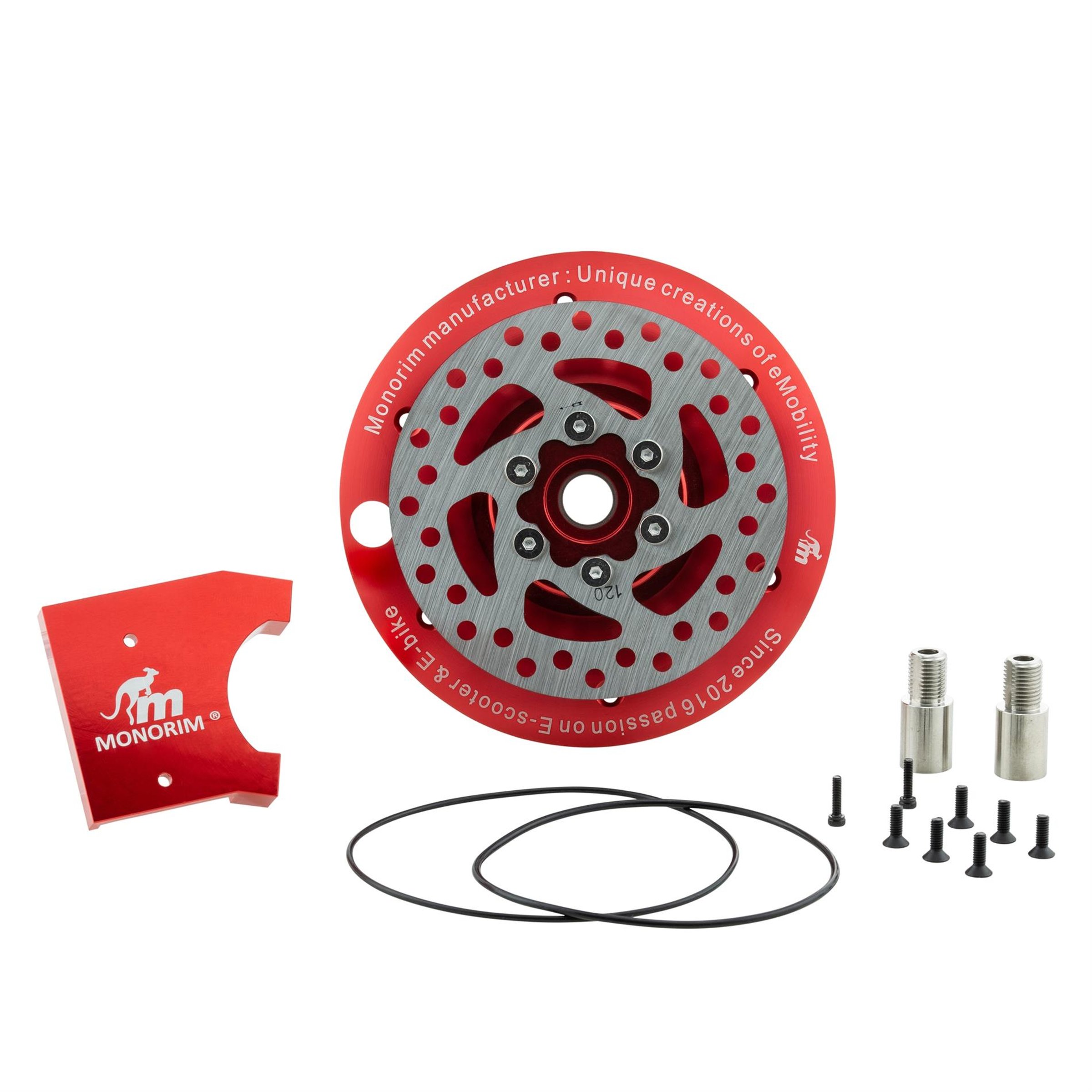 Image of Umrüstkit Scheibenbremse MONORIM für E-Scooter Vorderrad für XIAOMI M365/1S/Essential/PRO2 für XIAOMI M365/1S/Essential/PRO2