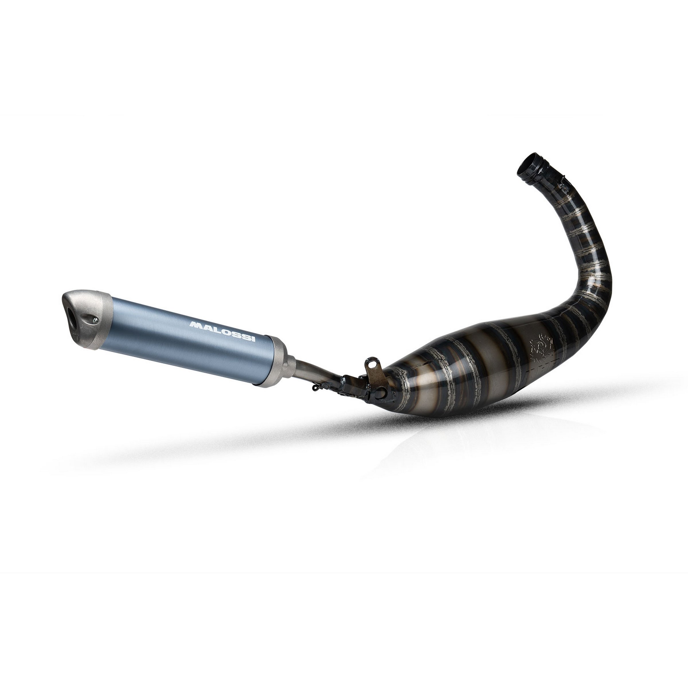 Image of Rennauspuff MALOSSI MHR Supermoto 3220038 für DERBI D50B0/B1 50ccm 2T LC für DERBI D50B0/B1 50ccm 2T LC