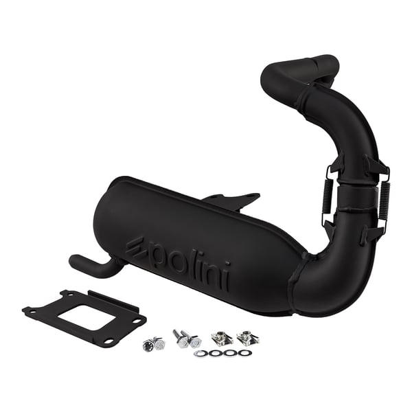 Image of Rennauspuff POLINI 200.2031, Stahl für PIAGGIO Ape 50