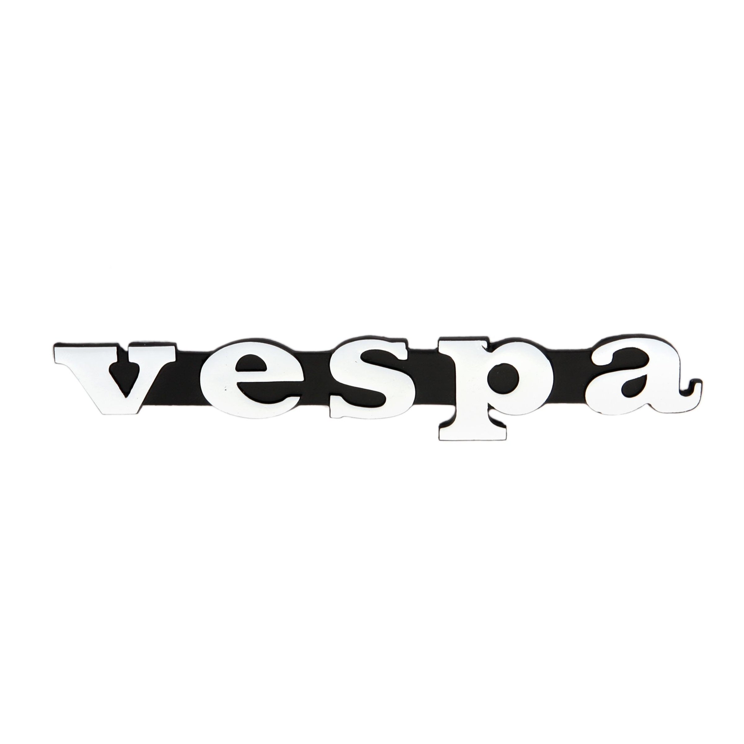 Image of Schriftzug "Vespa" Beinschild vorne 194955 für Vespa PK 1. Serie für Vespa PK 1. Serie