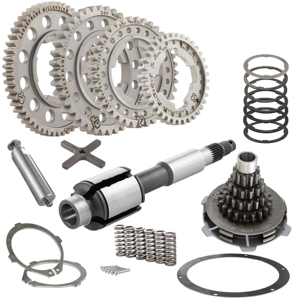 Image of Getriebekit Z 55-40-37-36 SERIE PRO "PX Lusso" Race für Vespa 125 GT 2°/GTR/Super 2°/TS/150 GL 2°/Sprint 2°/V/Super 2°/Rally/PX80-200/PE/Lusso/T5/Cosa