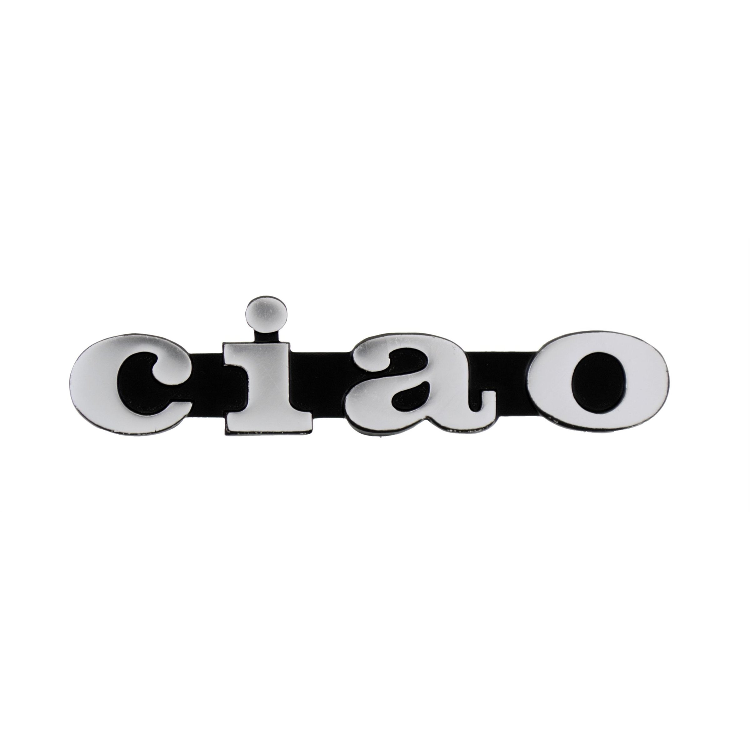Image of Schriftzug CIF "ciao" Seitendeckel 163966 für PIAGGIO CIAO PX 50ccm 2T AC für PIAGGIO CIAO PX 50ccm 2T AC