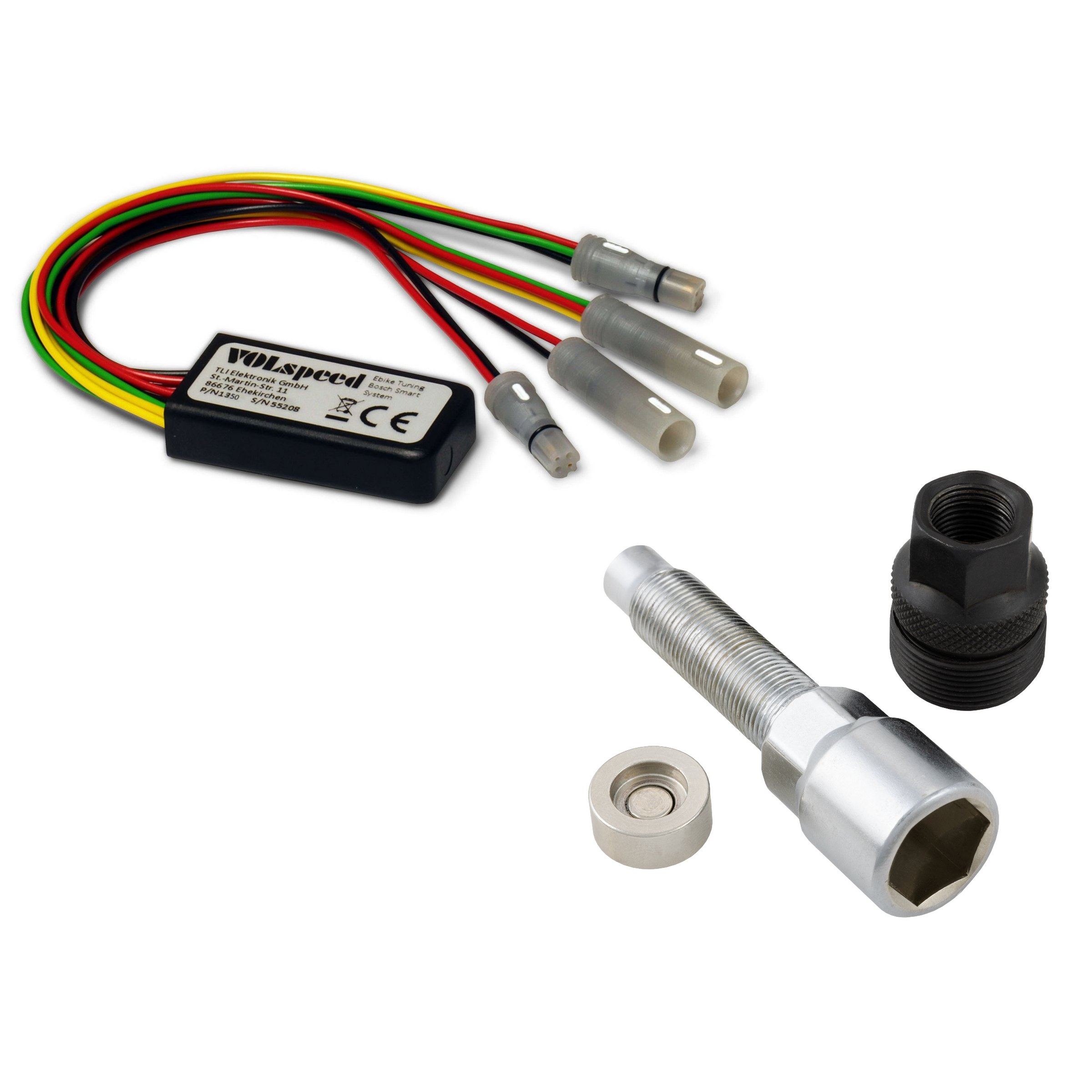 Image of Tuningmodul Set E-Bike VOLspeed V2 (Gen4 Smart System) mit Kurbelabzieher für E-Bikes/Pedelecs mit Motor BOSCH Smart System (BES3) für E-Bikes/Pedelecs mit Motor BOSCH Smart System (BES3)