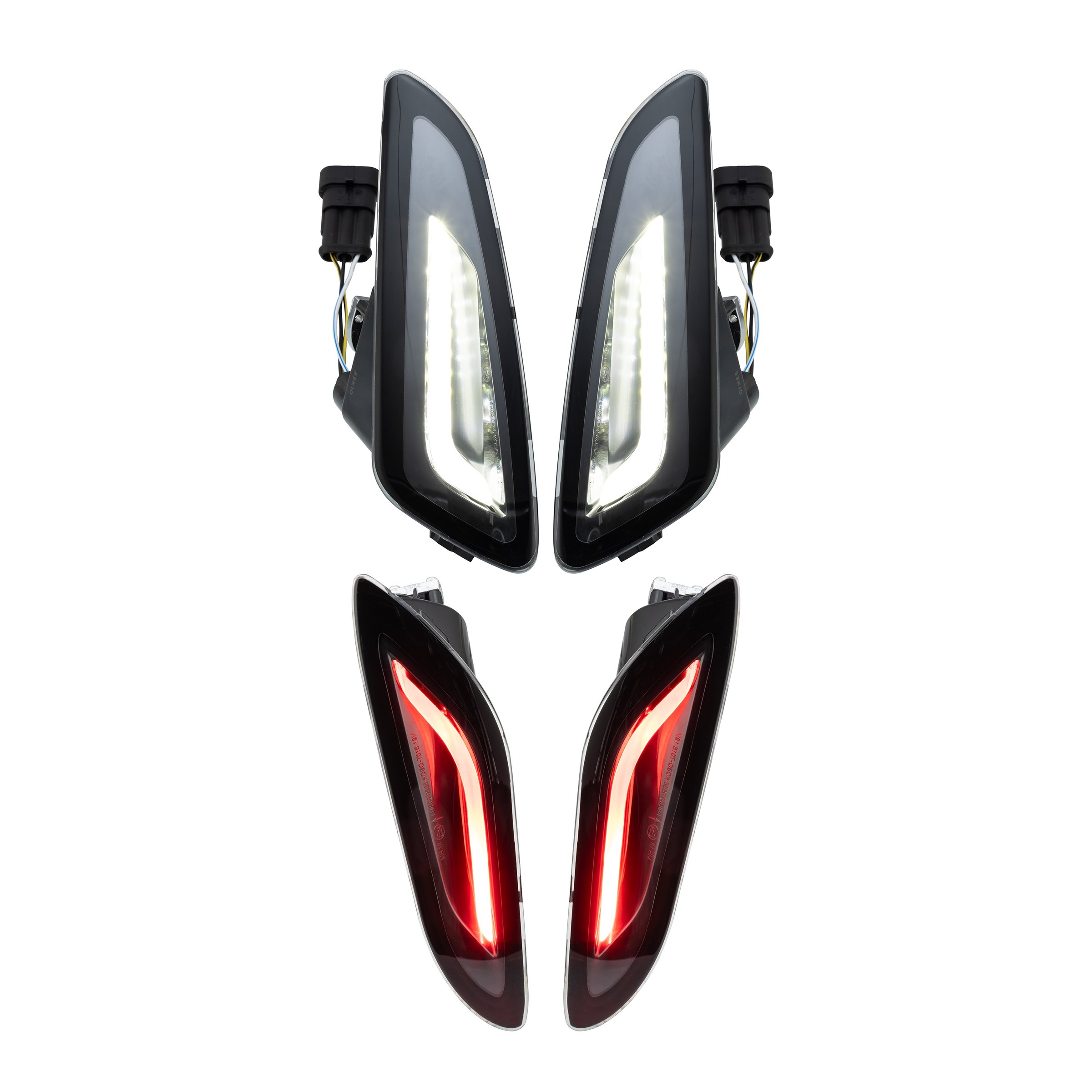 Image of Blinker Kit SIP x KOSO vorne & hinten für Vespa Primavera/Sprint 125-150ccm für Vespa Primavera/Sprint 125-150ccm