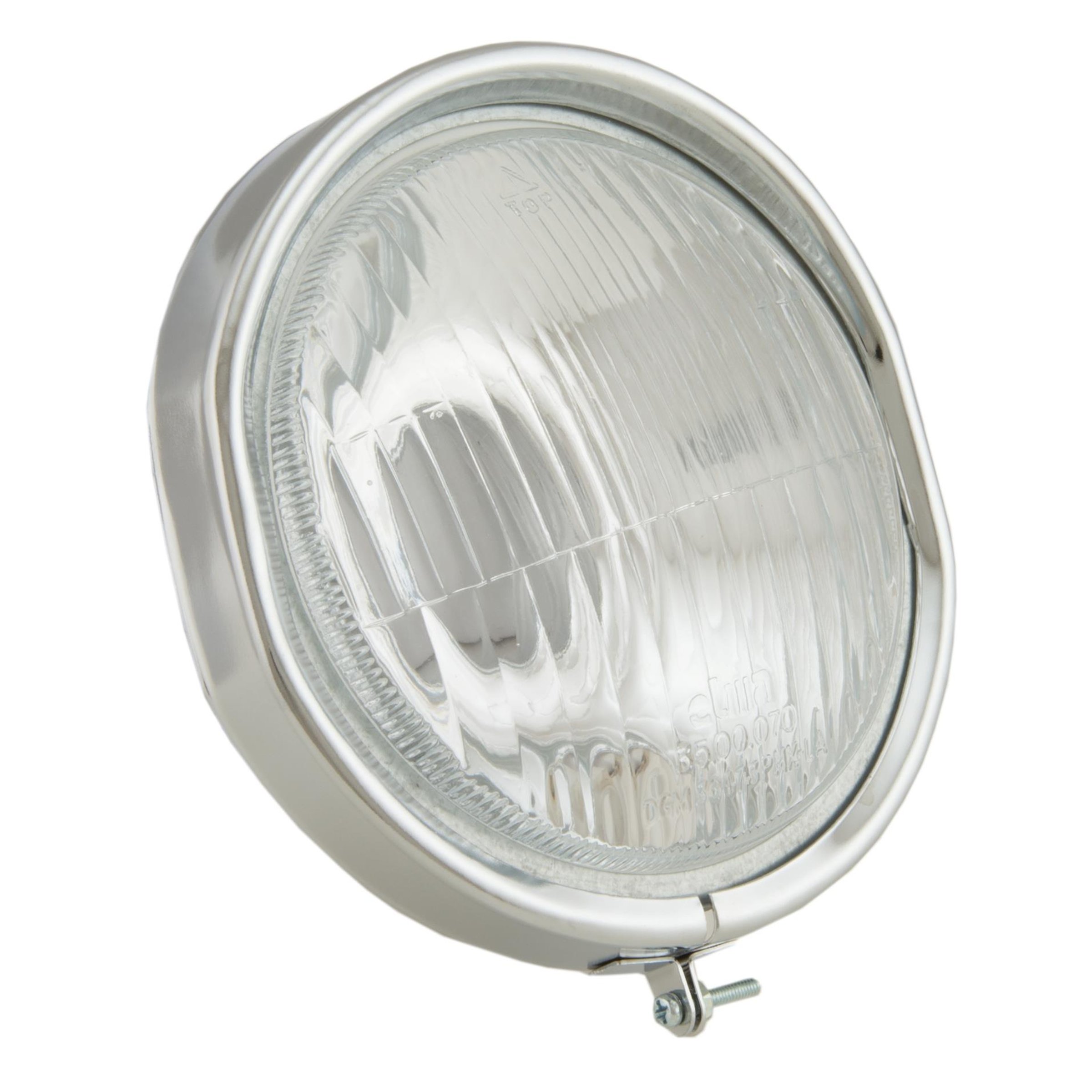 Image of Scheinwerfer ELMA 143075 rund Ø 115 mm für Vespa 50 SS/90 SS/125 PV/ET3/Super/150 Super für Vespa 50 SS/90 SS/125 PV/ET3/Super/150 Super