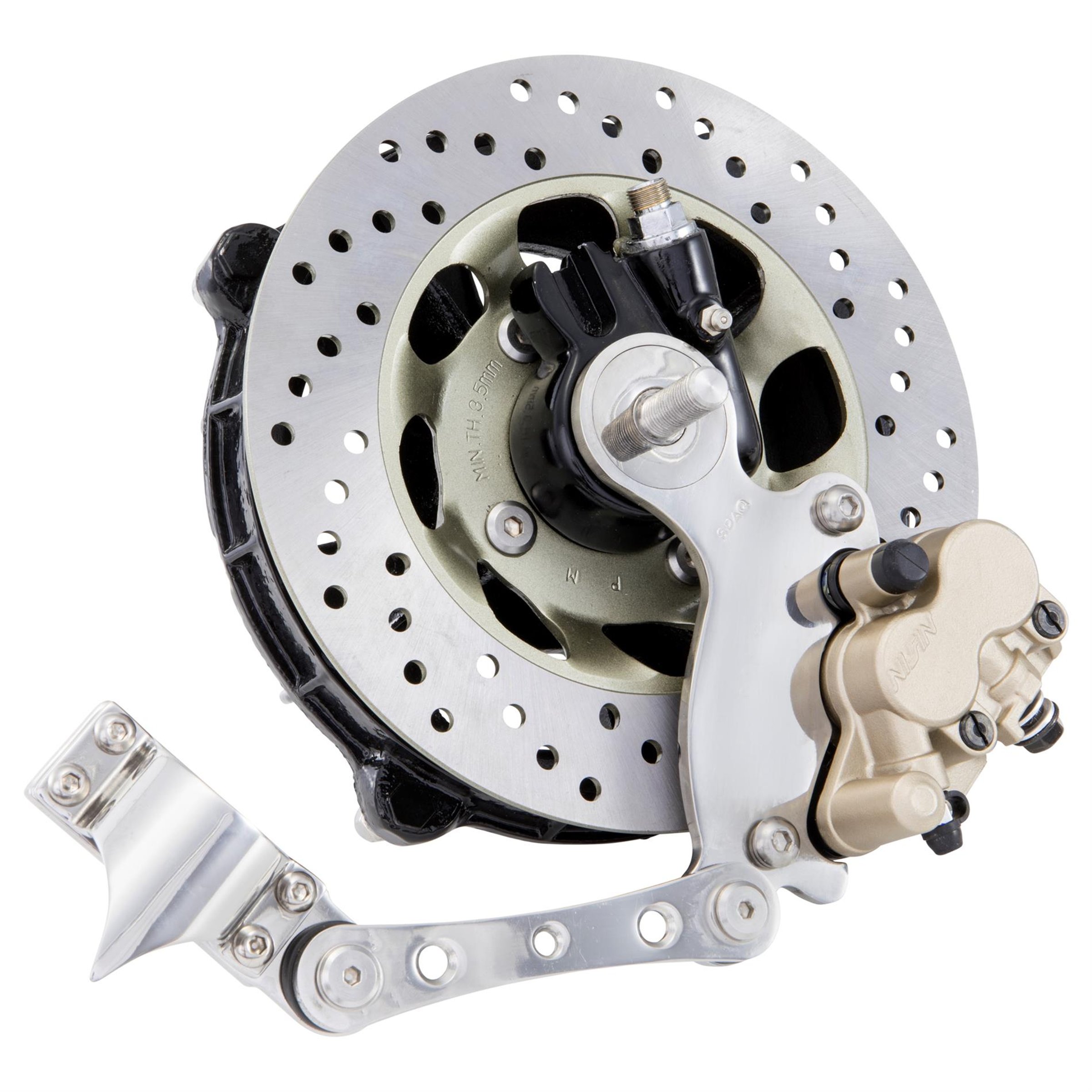 Image of Scheibenbremse Anti Dive Vorderrad vorne für Lambretta 125 LIS/DL/GP/150 LIS/SX/DL/GP/175 TV 2° für Lambretta 125 LIS/DL/GP/150 LIS/SX/DL/GP/175 TV 2°