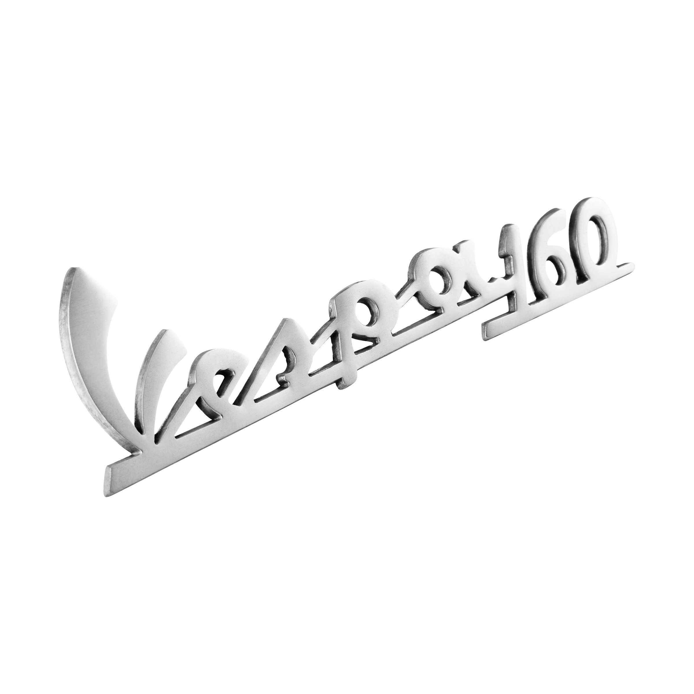 Image of Schriftzug "Vespa 160" Beinschild vorne, links für MotoVespa 160GT für MotoVespa 160GT