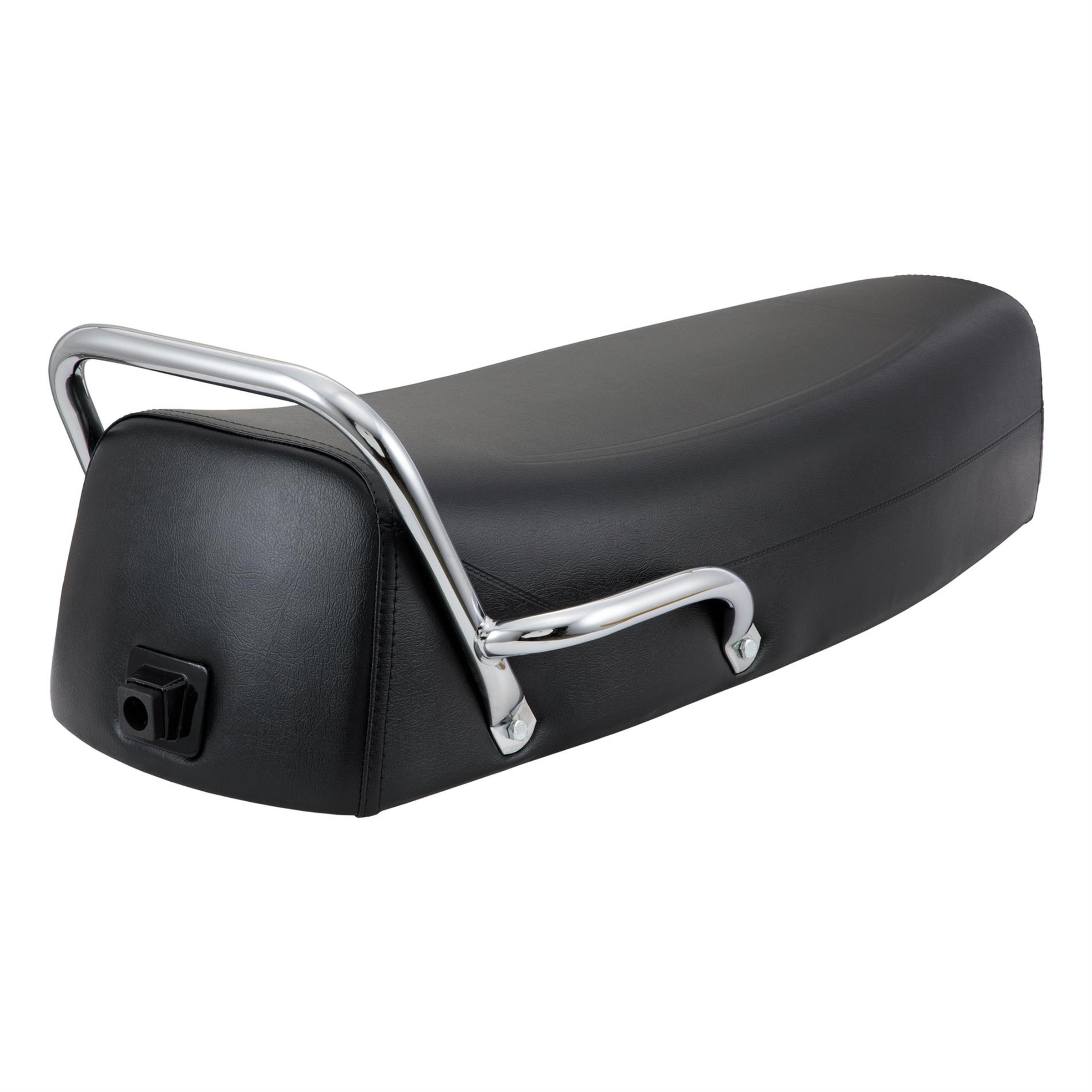 Image of Sitzbank PIAGGIO schwarz 272833 - 219914 für Vespa PX80-200E/Lusso für Vespa PX80-200E/Lusso