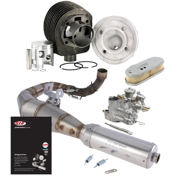 Image of Tuningkit SIP POLINI 177 ccm SPORT "Legal" für Vespa 125 GT/GTR/TS/150 Sprint/V/Super/P125-150X/PX125-150 E/P150S