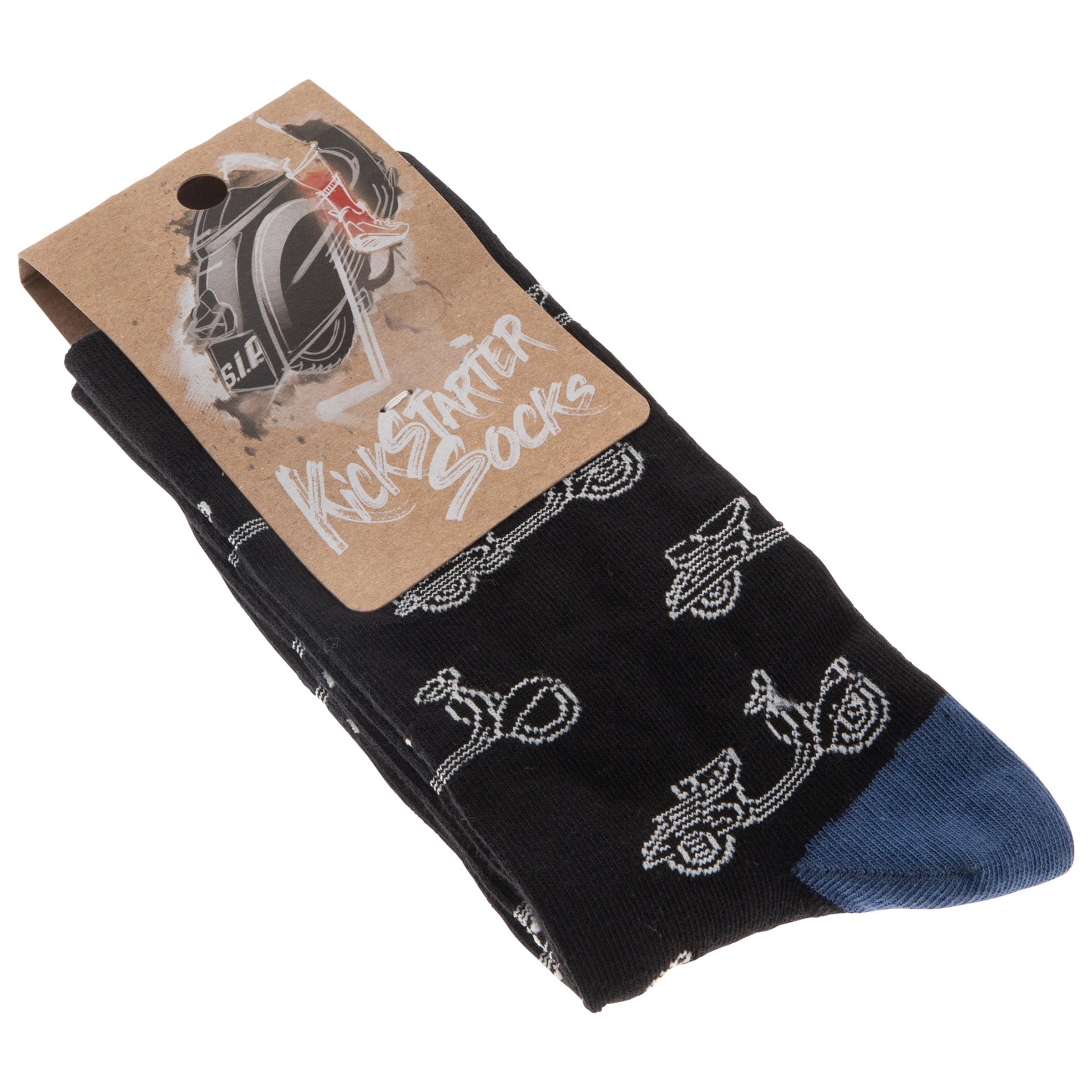 Image of Socken SIP mit Motiv Vespa Motorroller Größe: 41-46 Unisex Unisex Unisex