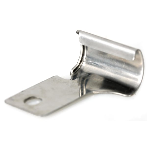 Image of Befestigungsklammer Monoschlitz, links für Vespa ET2/ET4/LX/LXV/S 50-150ccm