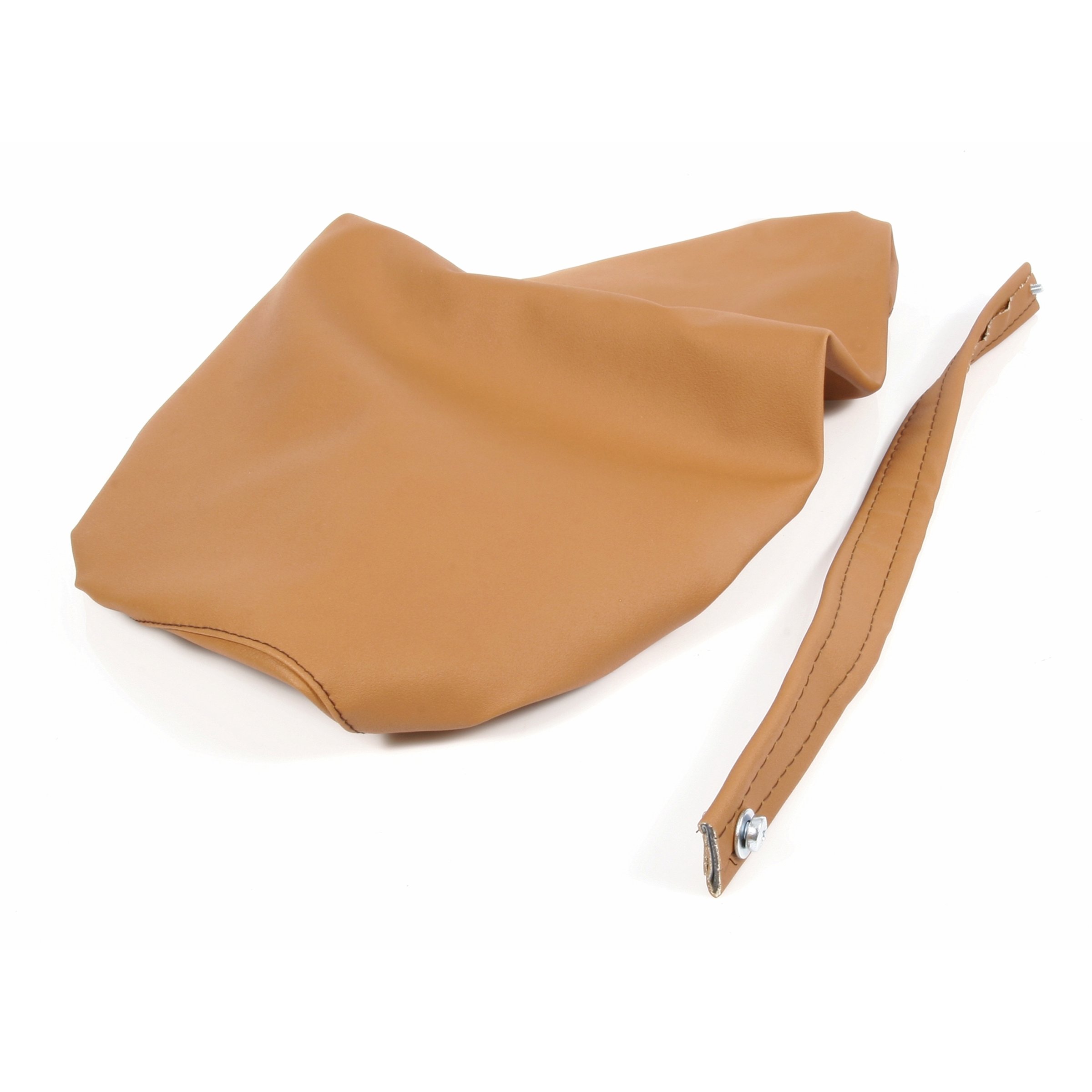 Image of Sitzbankbezug DIEFFE braun, orangebraun RAL 8023 für Vespa PX125-200/'98/MY für Vespa PX125-200/'98/MY